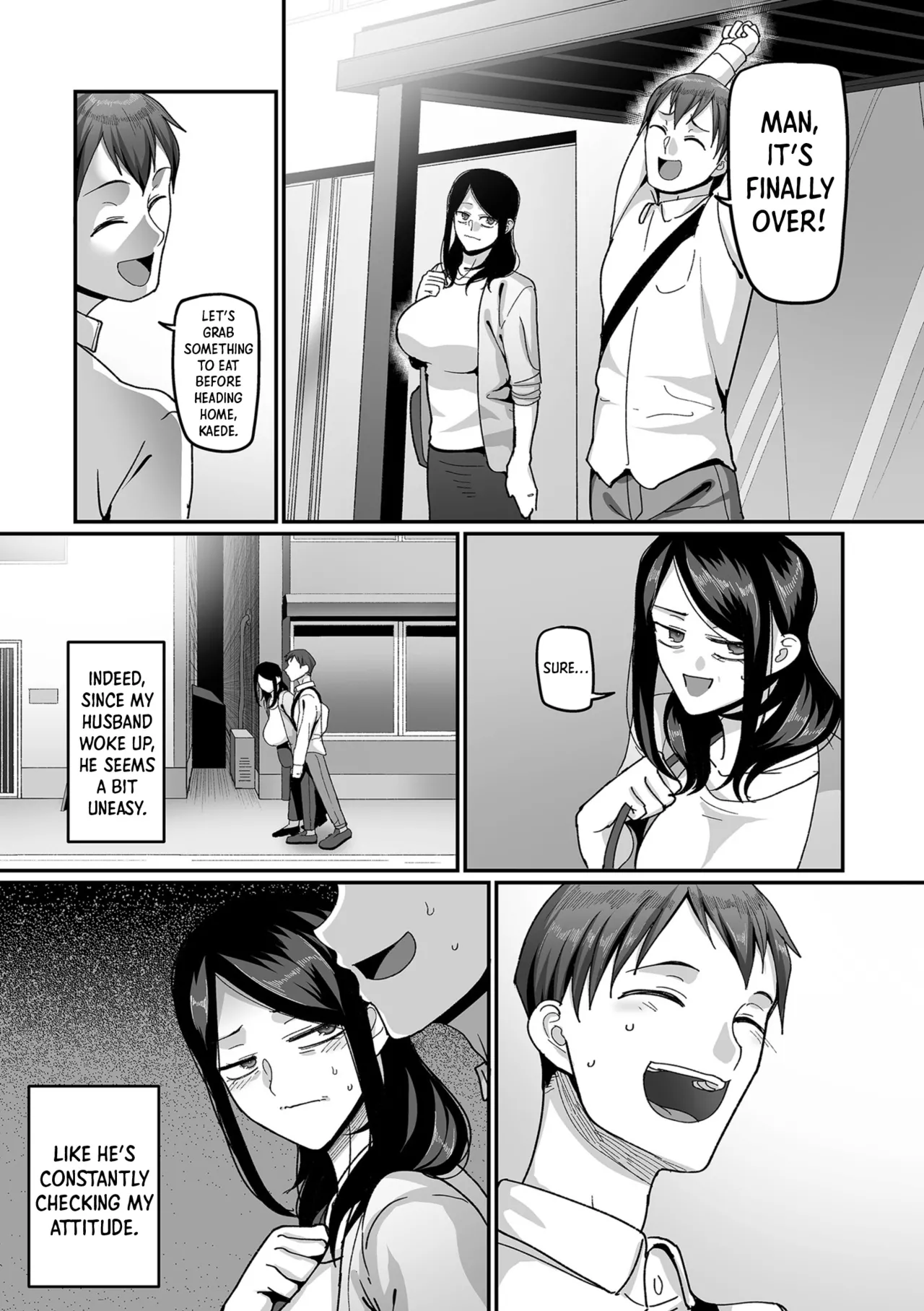 [Yamamoto Zenzen] Nijuunen (Fu) Itchi | 20 Years from Now, You Make Me a Little Nervous [English] [Shiro Translation] [Digital] page 51 - milf kissing hentai manga - read online free