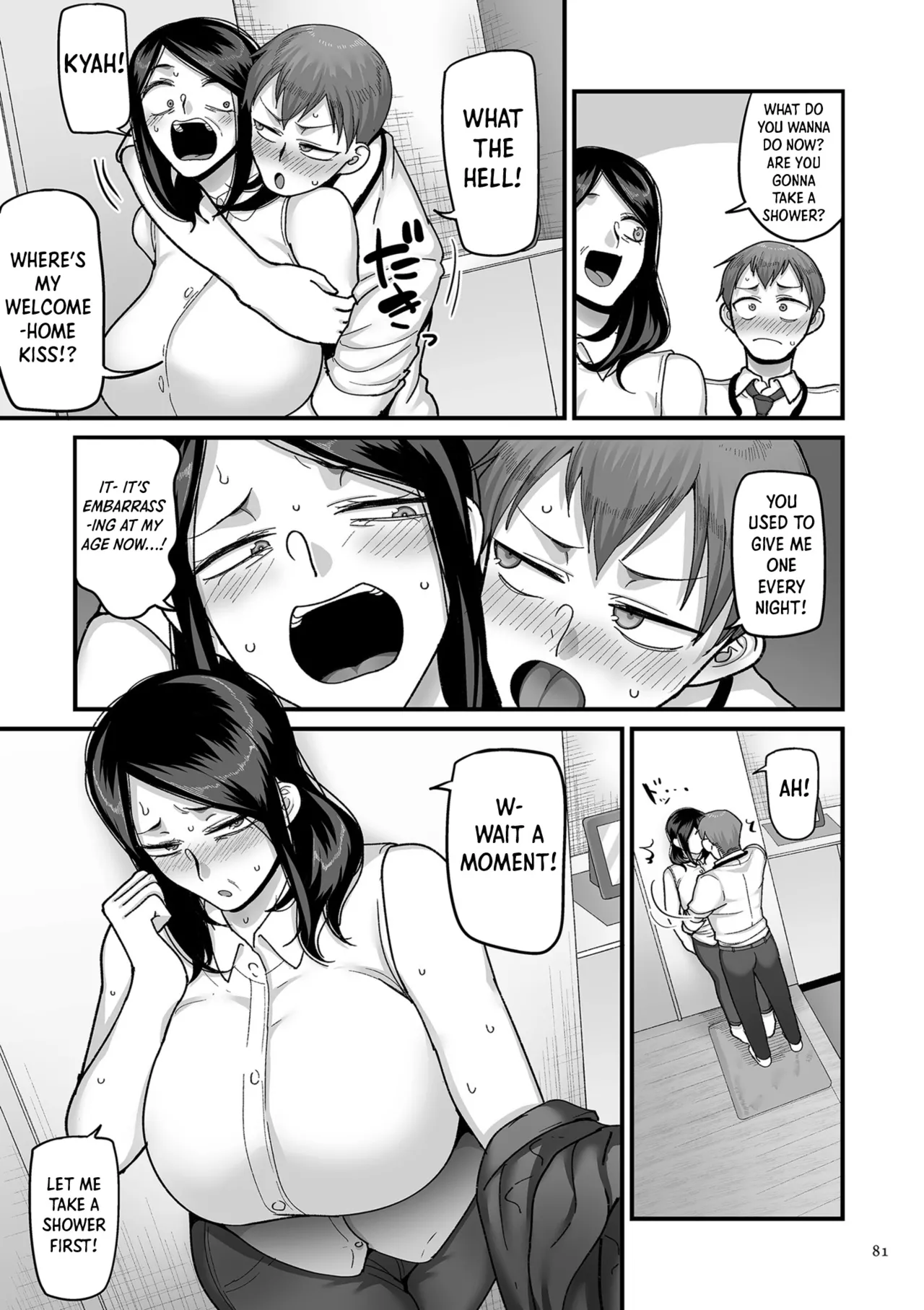 [Yamamoto Zenzen] Nijuunen (Fu) Itchi | 20 Years from Now, You Make Me a Little Nervous [English] [Shiro Translation] [Digital] page 81 - nakadashi beauty mark hentai manga - read online free