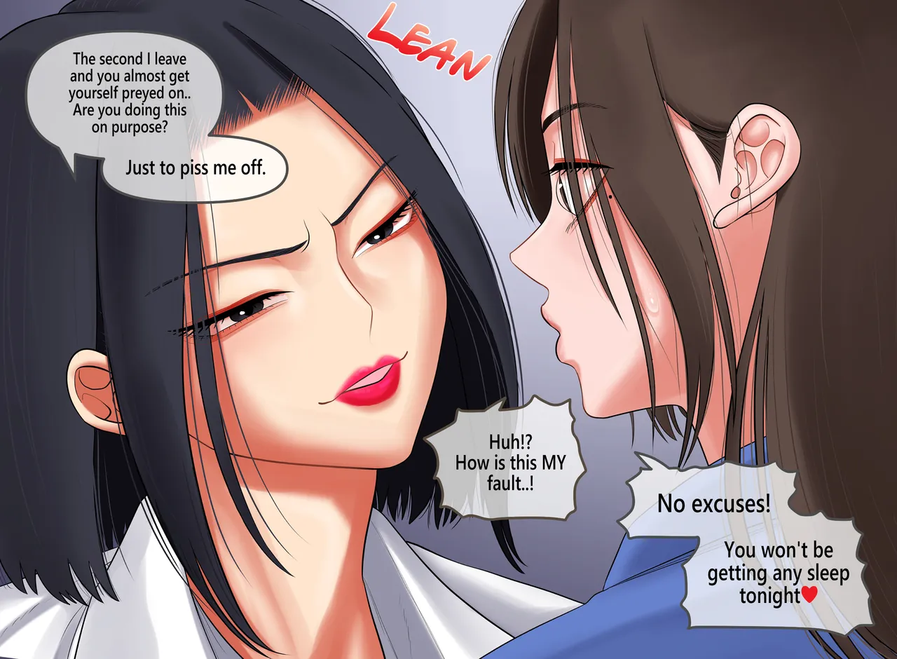 Between Two Loves page 14 original parody - sweating kissing hentai manga - read online free