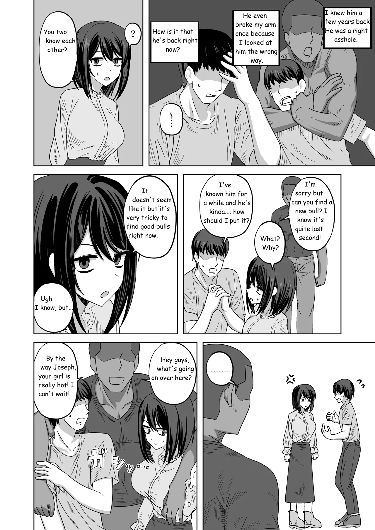Expressionless Cuckolding with Netorase page 10 original parody - handjob kissing hentai manga - read online free
