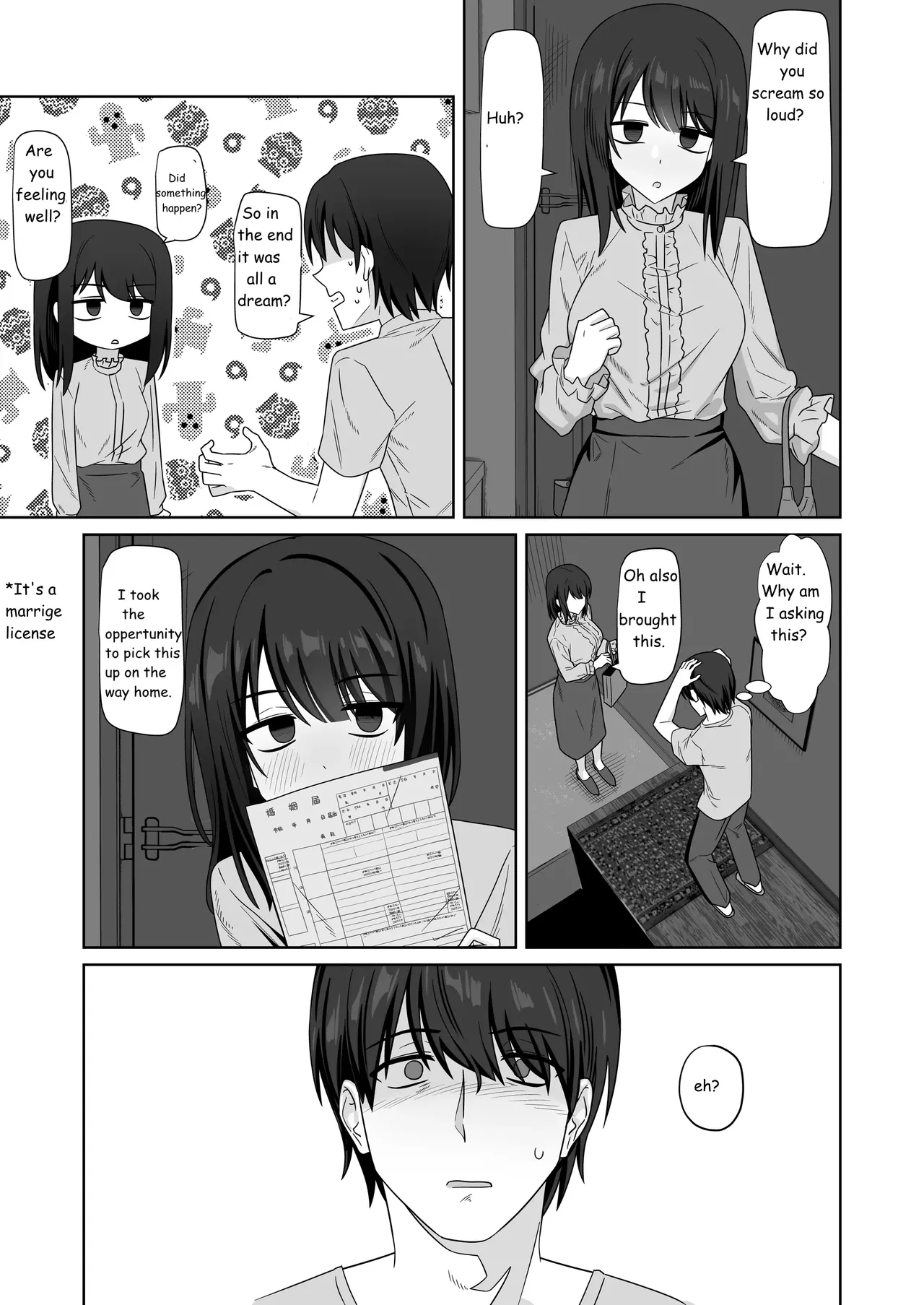 Expressionless Cuckolding with Netorase page 57 original parody - handjob kissing hentai manga - read online free