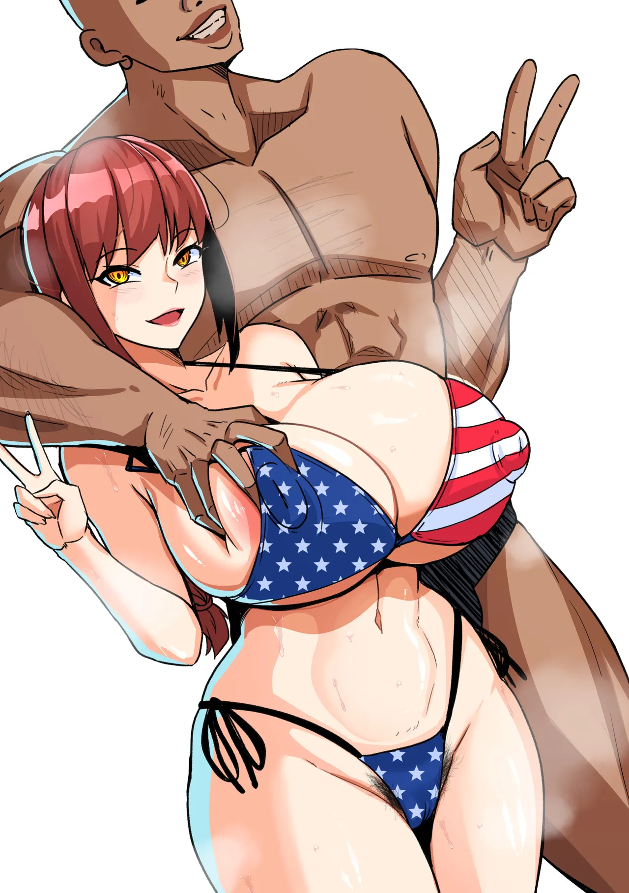 [Merkonig] B-Trayal 56 Makima (UC) JP page 21 featuring makima chainsaw man parody - sole female swimsuit hentai manga - read online free