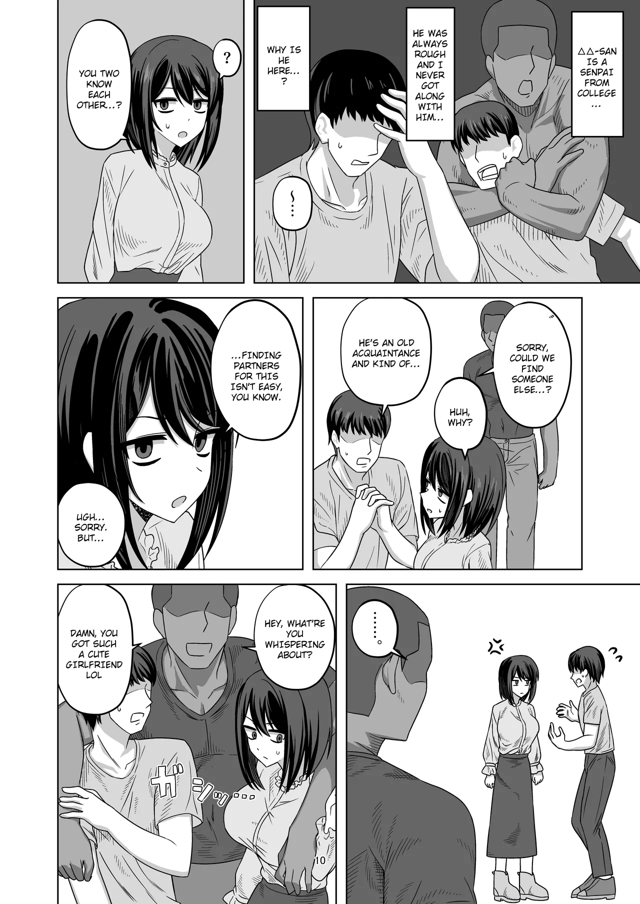 Muhyoujou-kko Netorase Takuran | Poker Faced Girlfriend's Cuckolding and Breeding page 10 original parody - sole female nakadashi hentai manga - read online free