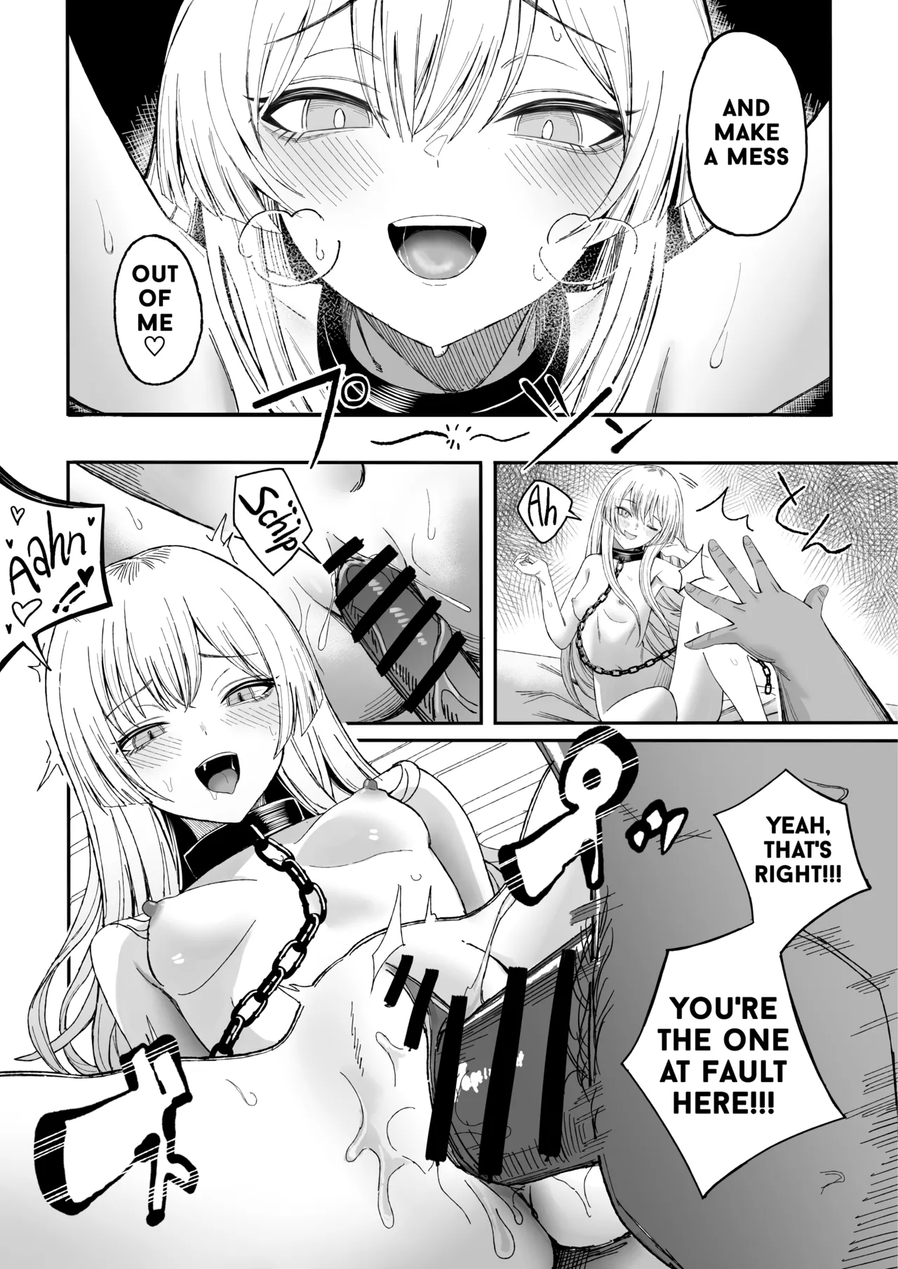 Miwaku-teki na Omae ga Warui page 37 original parody - collar slave hentai manga - read online free