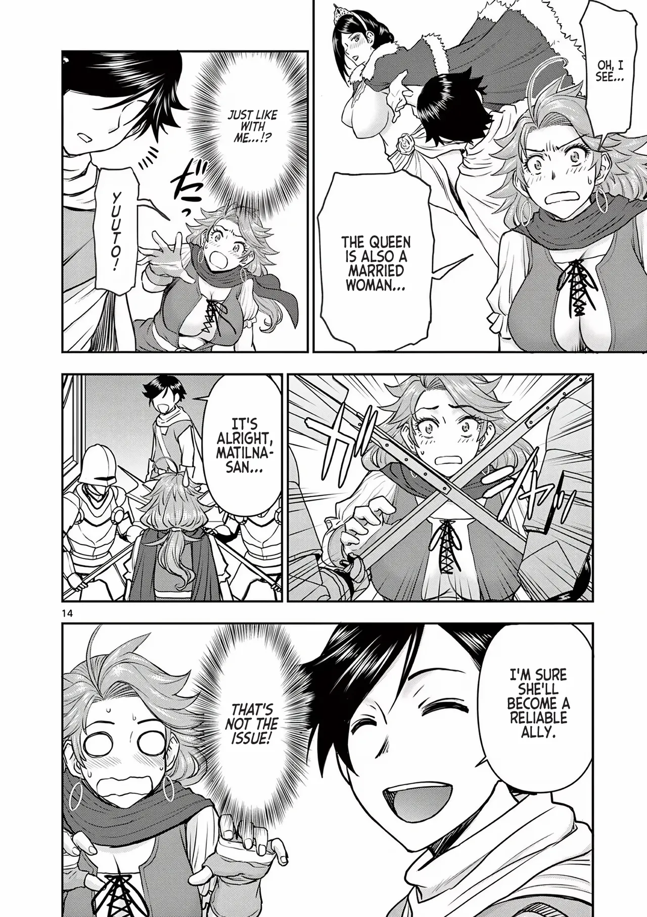 [Ooi Masakazu / Inomaru] Isekai Furin ll ~Michibika Reshi Hitodzuma Tachi to Bukiyo Tensei Yuusha~vol 01 [English] page 102 - full censorship blindfold hentai manga - read online free