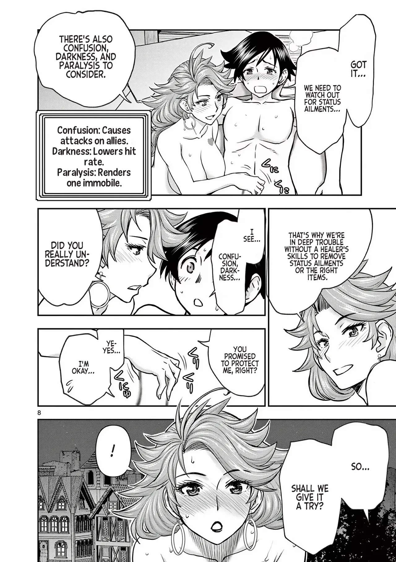 [Ooi Masakazu / Inomaru] Isekai Furin ll ~Michibika Reshi Hitodzuma Tachi to Bukiyo Tensei Yuusha~vol 01 [English] page 80 - full censorship blindfold hentai manga - read online free