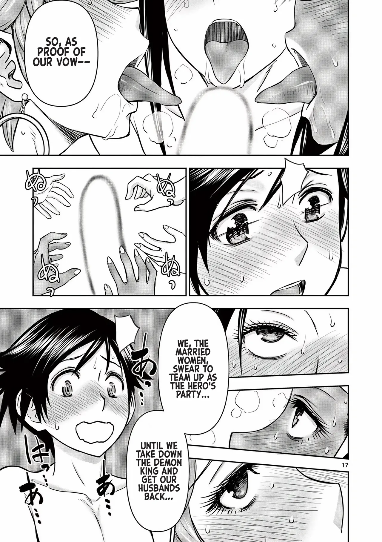 [Ooi Masakazu / Inomaru] Isekai Furin ll ~Michibika Reshi Hitodzuma Tachi to Bukiyo Tensei Yuusha~vol 02 [English] page 131 - full censorship big breasts hentai manga - read online free