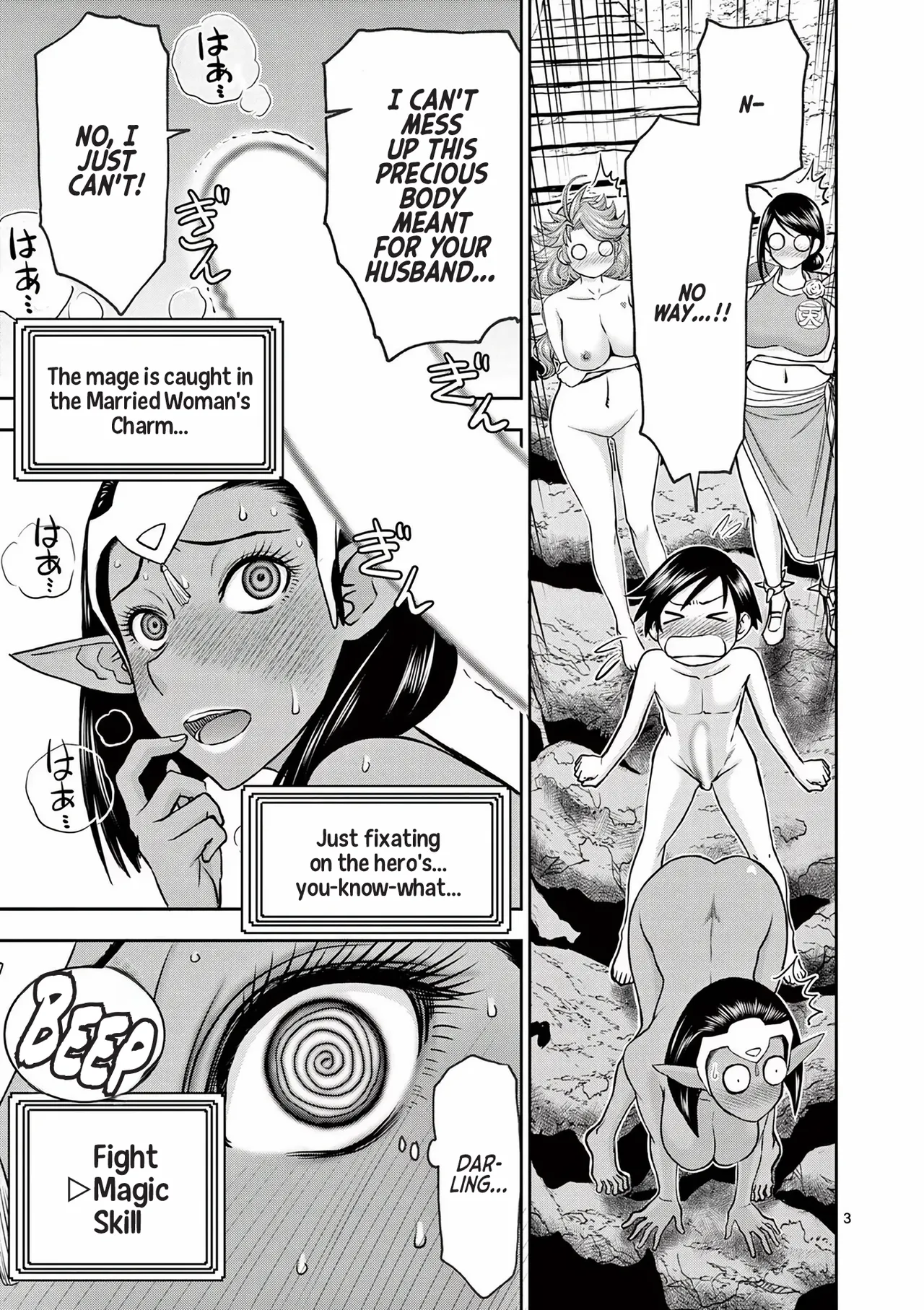 [Ooi Masakazu / Inomaru] Isekai Furin ll ~Michibika Reshi Hitodzuma Tachi to Bukiyo Tensei Yuusha~vol 02 [English] page 59 - full censorship big breasts hentai manga - read online free