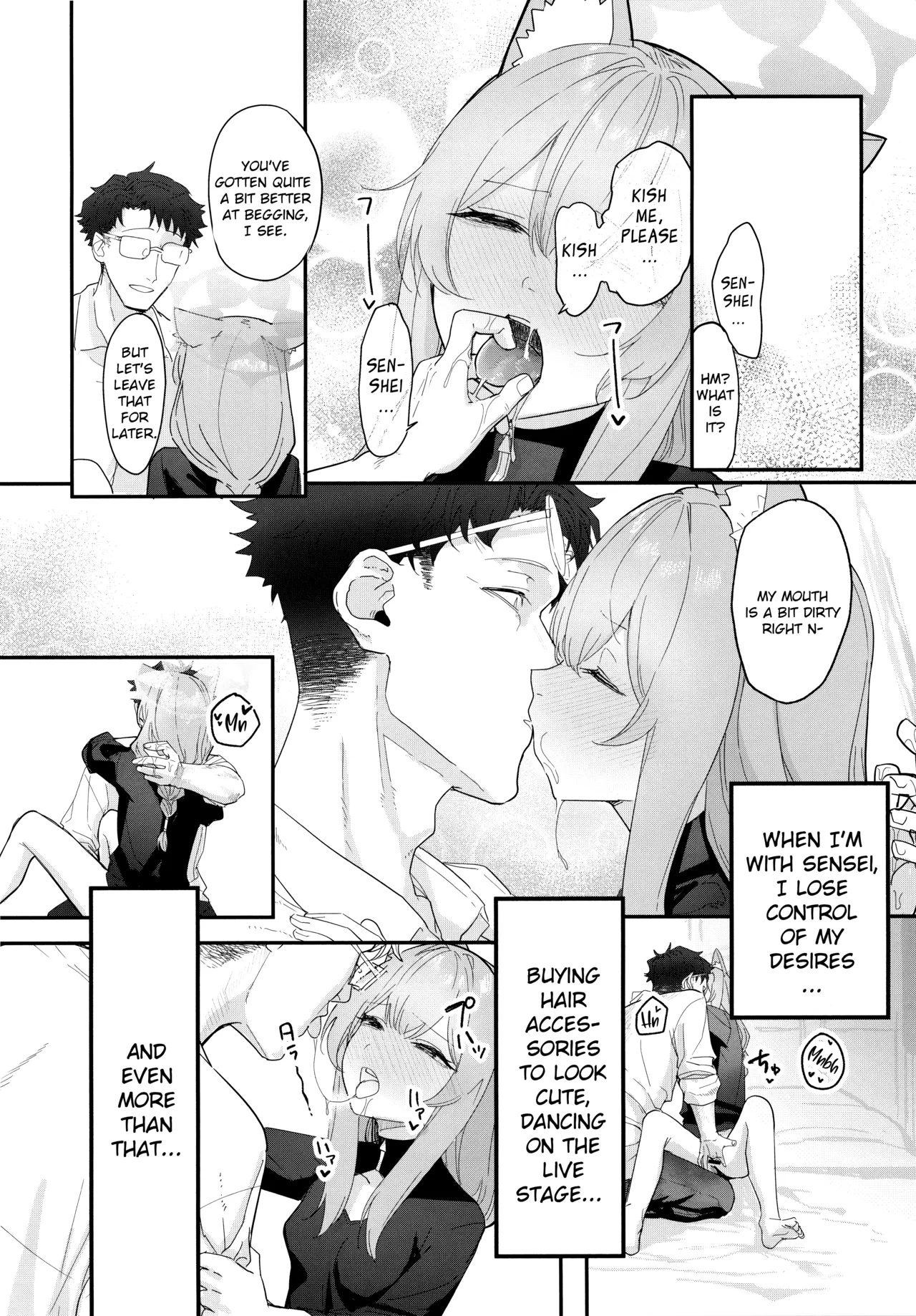 Dasei | Let it out/Falling into sin page 11 featuring mari iochi blue archive parody - glasses urination hentai manga - read online free