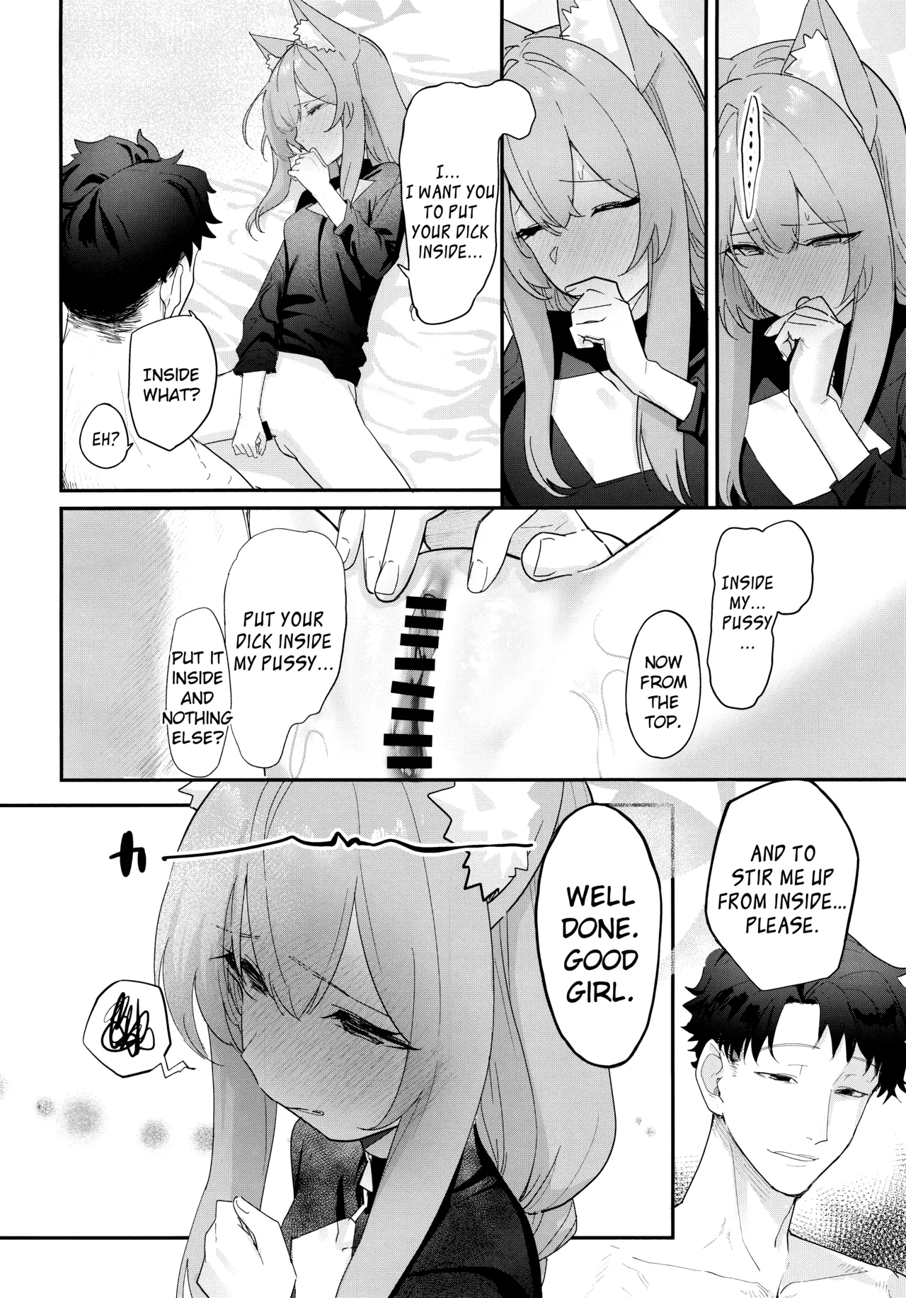 Dasei | Let it out/Falling into sin page 15 featuring mari iochi blue archive parody - glasses urination hentai manga - read online free