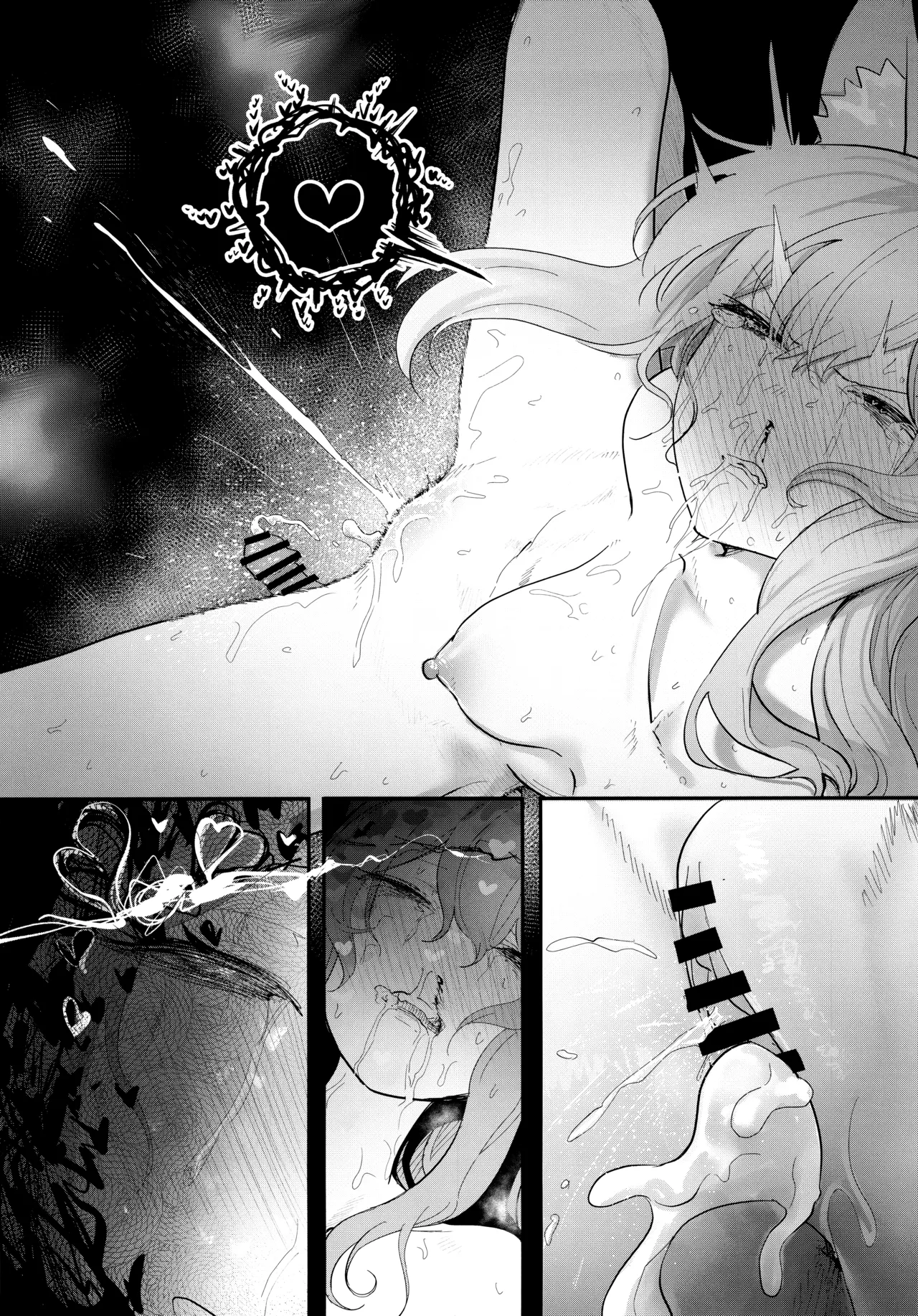 Dasei | Let it out/Falling into sin page 23 featuring mari iochi blue archive parody - sole female sole male hentai manga - read online free