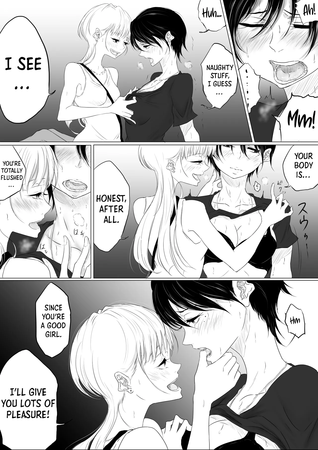 DANCE WITH THE FEAR page 14 original parody - yuri females only hentai manga - read online free