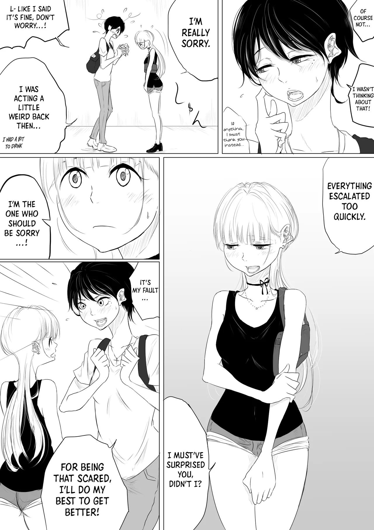 DANCE WITH THE FEAR page 19 original parody - females only yuri hentai manga - read online free