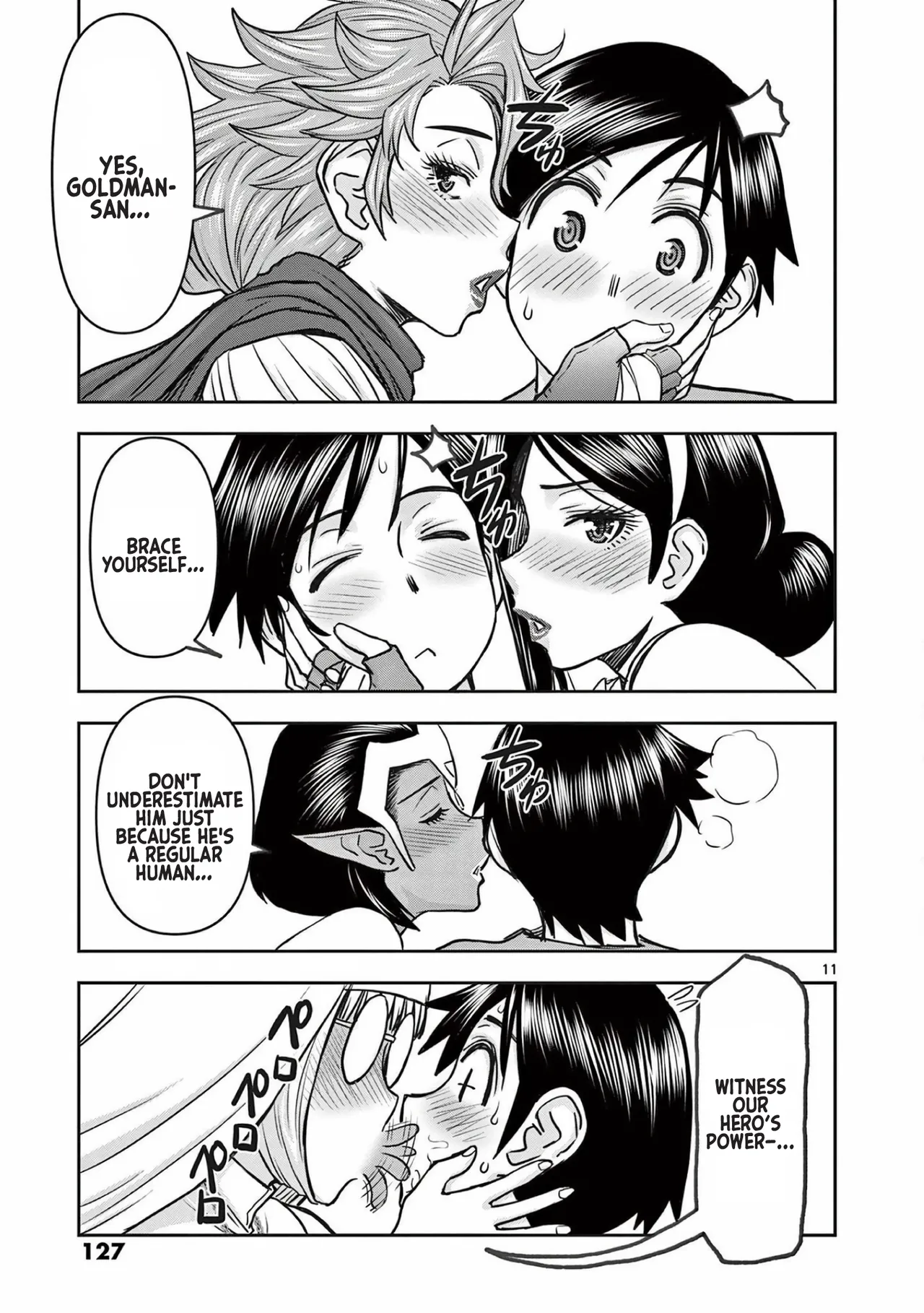 [Ooi Masakazu / Inomaru] Isekai Furin ll ~Michibika Reshi Hitodzuma Tachi to Bukiyo Tensei Yuusha~vol 03 [English] page 123 - full censorship big breasts hentai manga - read online free