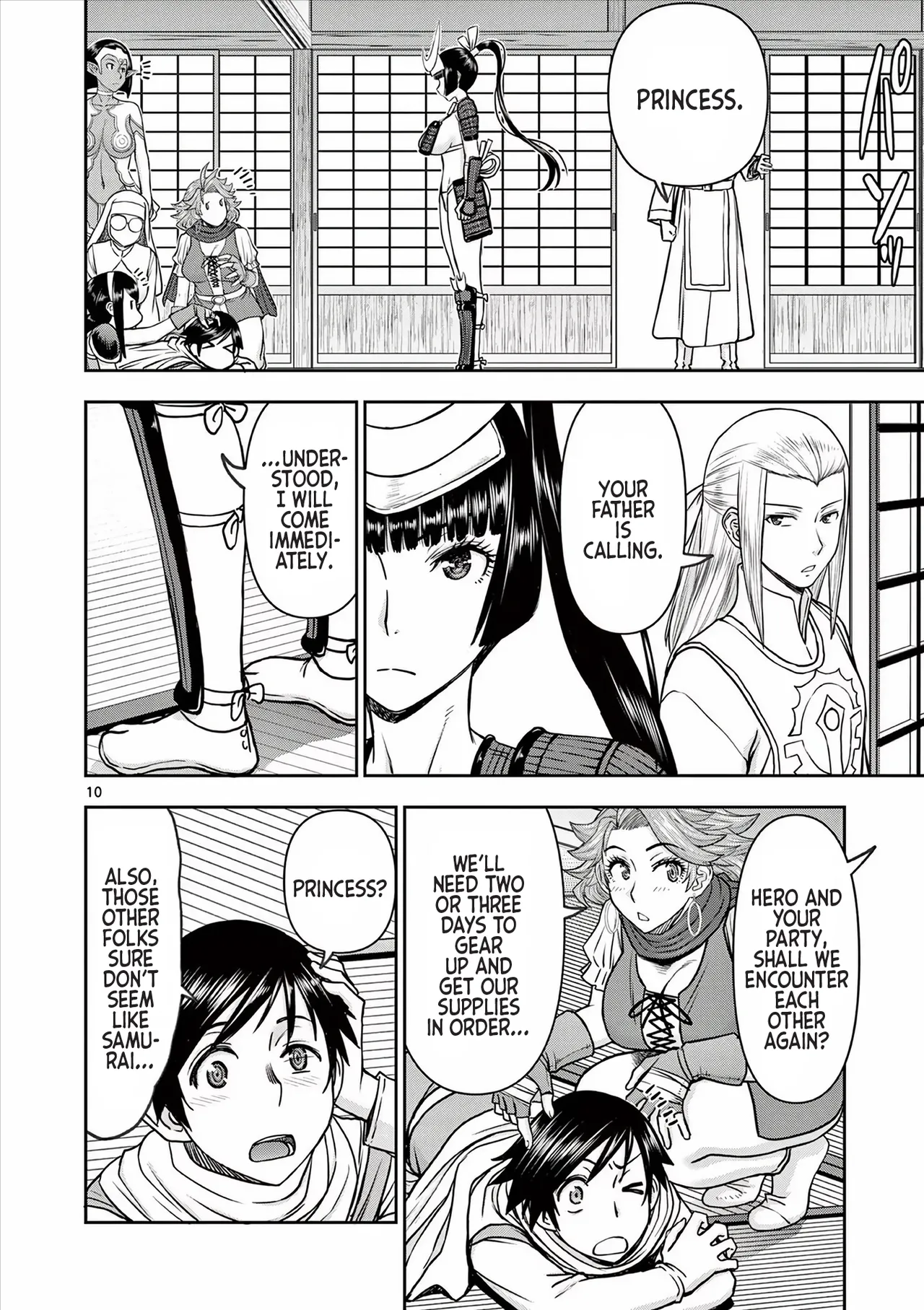 [Ooi Masakazu / Inomaru] Isekai Furin ll ~Michibika Reshi Hitodzuma Tachi to Bukiyo Tensei Yuusha~vol 04 [English] page 141 - full censorship big breasts hentai manga - read online free