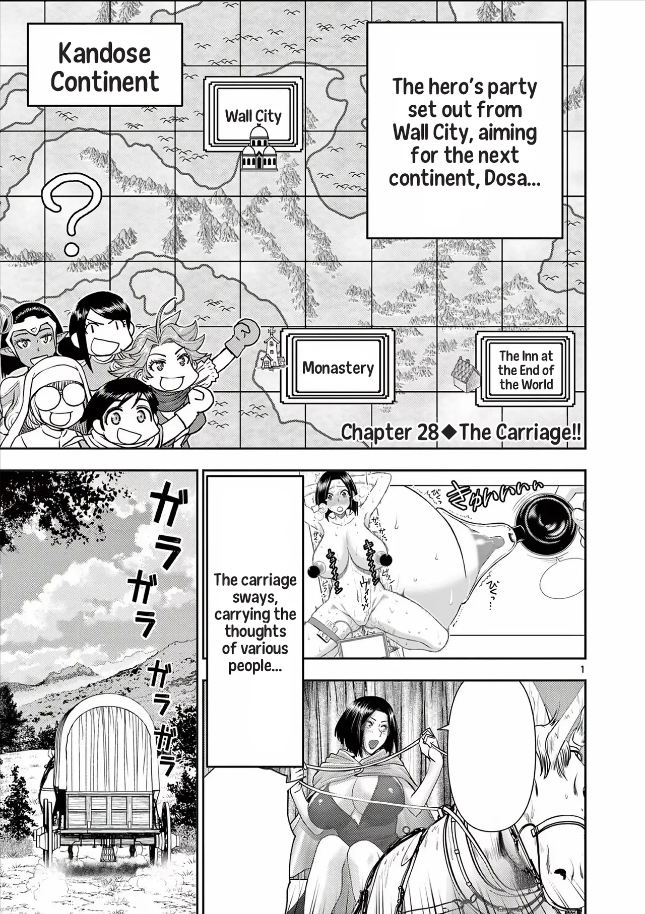 [Ooi Masakazu / Inomaru] Isekai Furin ll ~Michibika Reshi Hitodzuma Tachi to Bukiyo Tensei Yuusha~vol 04 [English] page 58 - full censorship big breasts hentai manga - read online free