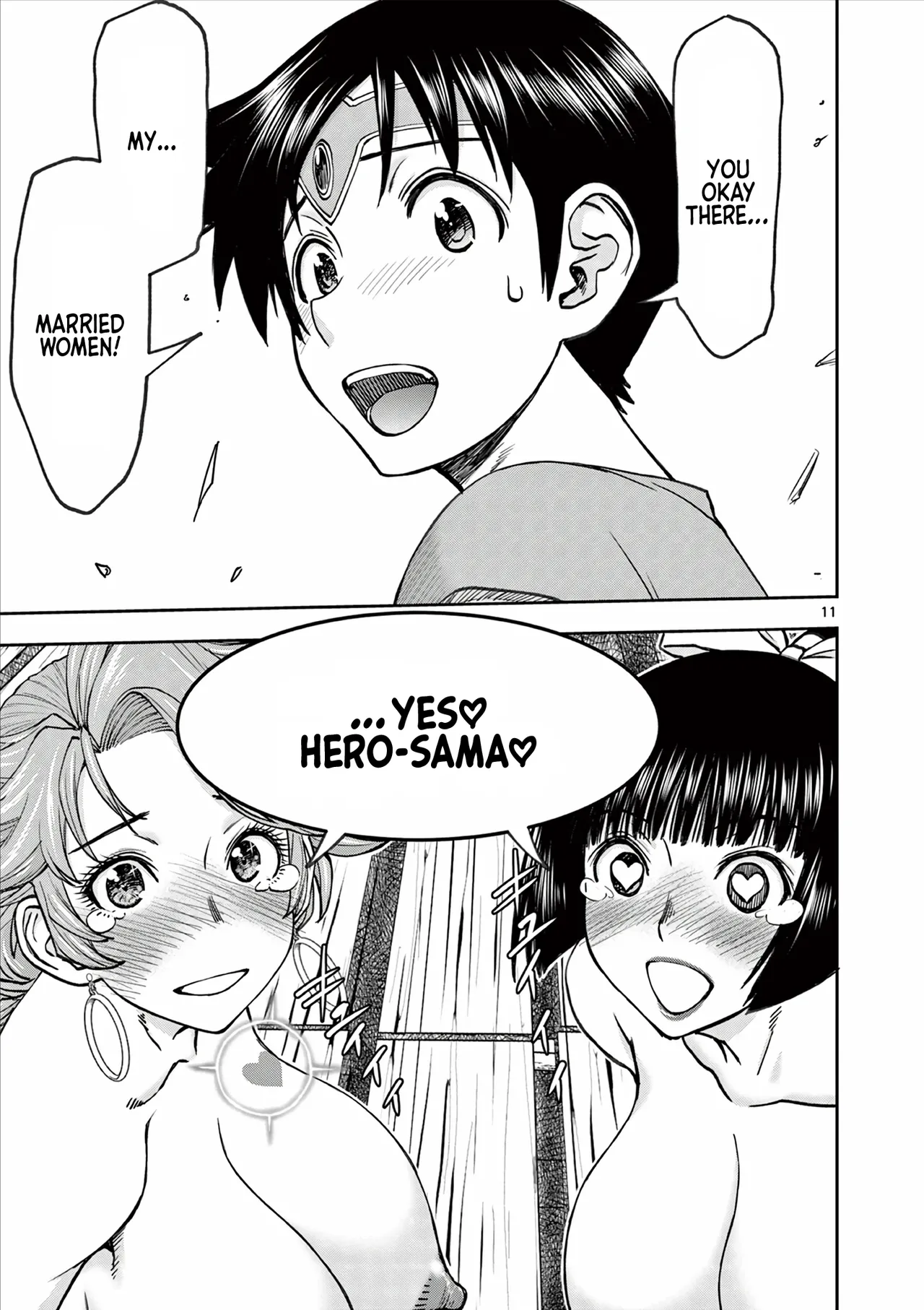 [Ooi Masakazu / Inomaru] Isekai Furin ll ~Michibika Reshi Hitodzuma Tachi to Bukiyo Tensei Yuusha~vol 06 [English] page 128 - full censorship big penis hentai manga - read online free