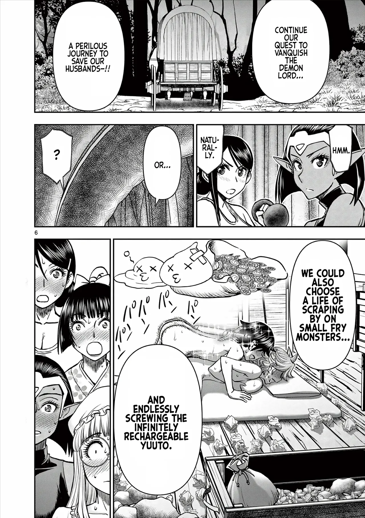 [Ooi Masakazu / Inomaru] Isekai Furin ll ~Michibika Reshi Hitodzuma Tachi to Bukiyo Tensei Yuusha~vol 06 [English] page 63 - handjob milf hentai manga - read online free