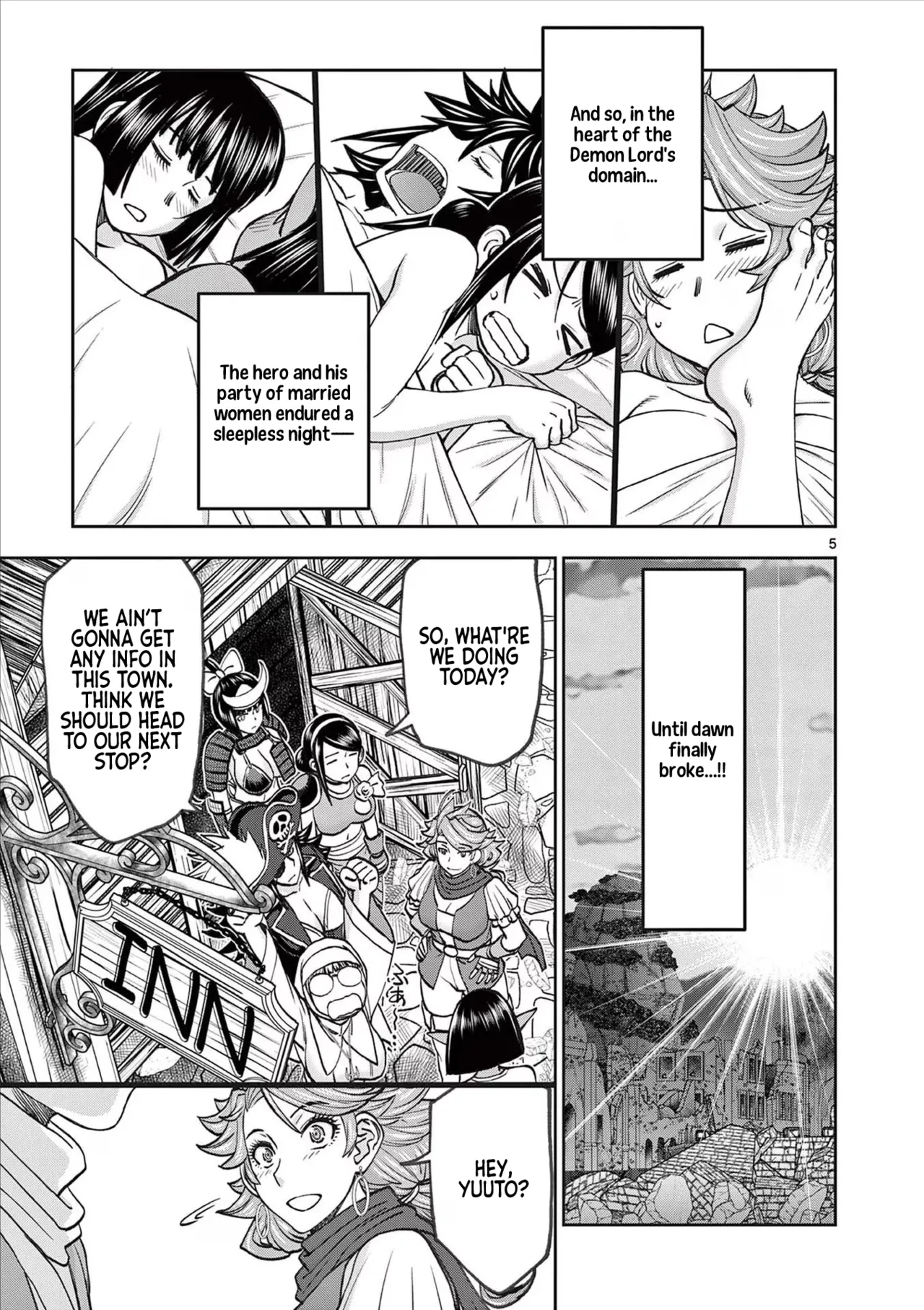 [Ooi Masakazu / Inomaru] Isekai Furin ll ~Michibika Reshi Hitodzuma Tachi to Bukiyo Tensei Yuusha~vol 07 [English] page 118 - milf big breasts hentai manga - read online free