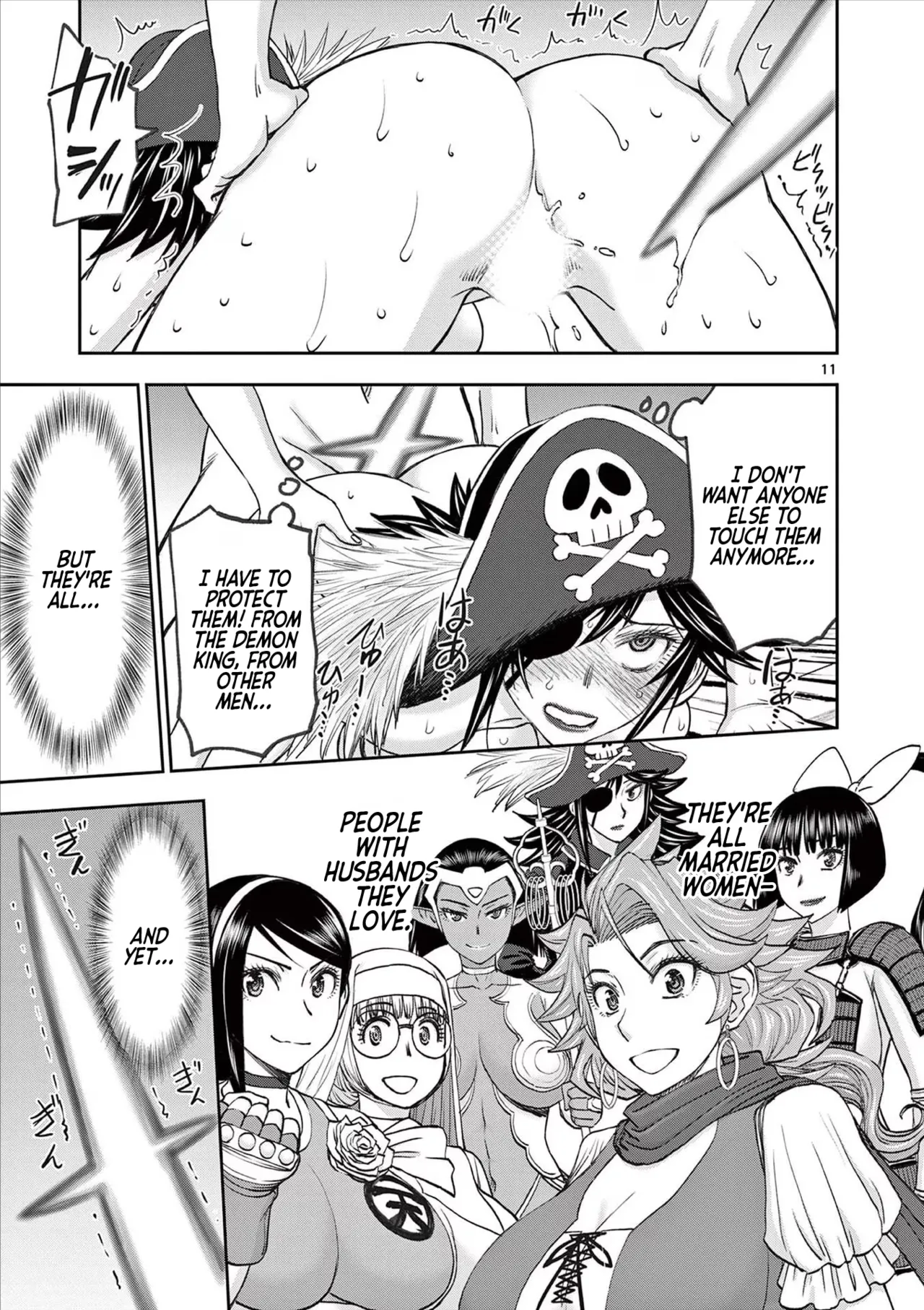 [Ooi Masakazu / Inomaru] Isekai Furin ll ~Michibika Reshi Hitodzuma Tachi to Bukiyo Tensei Yuusha~vol 07 [English] page 31 - full censorship big penis hentai manga - read online free