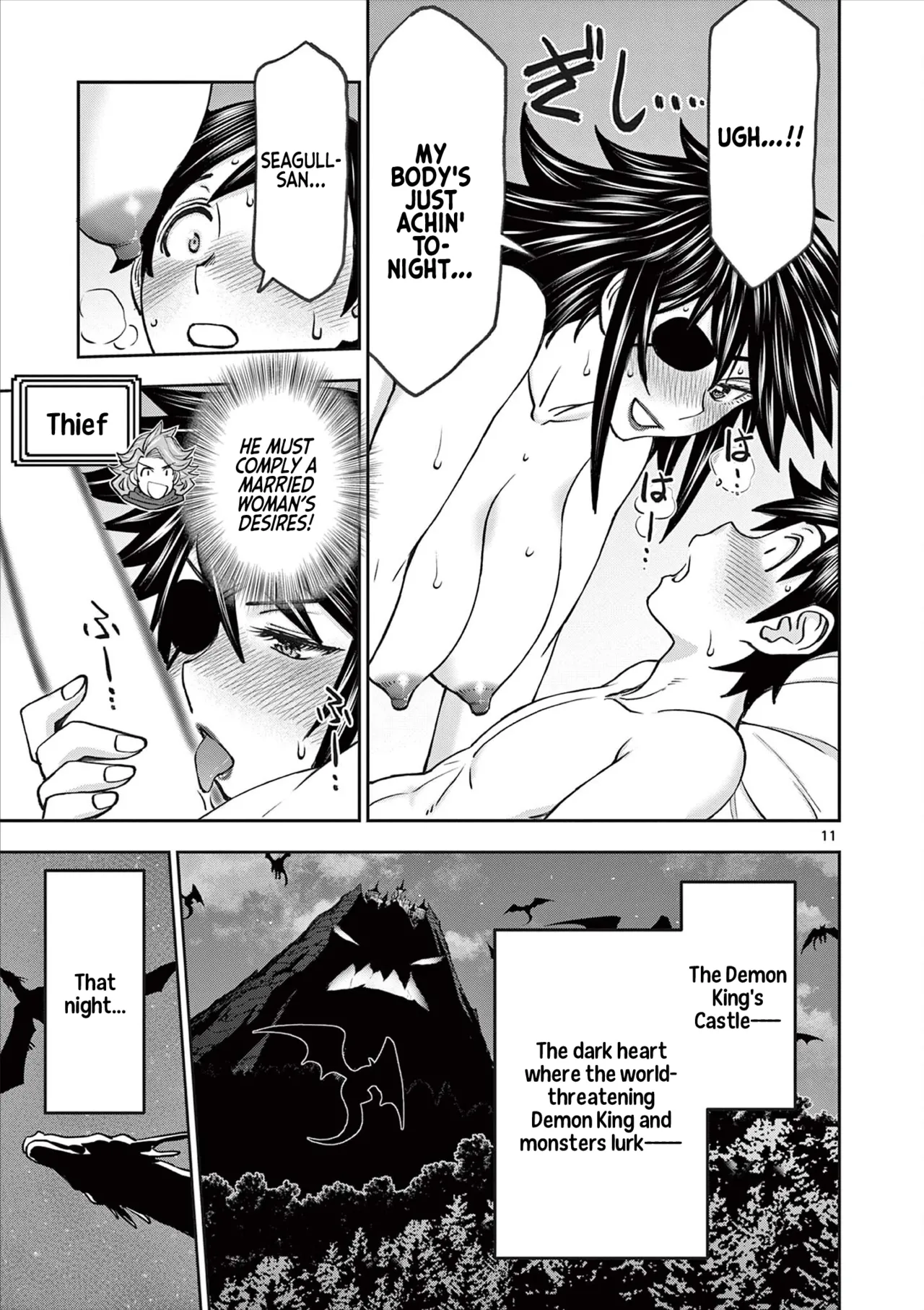 [Ooi Masakazu / Inomaru] Isekai Furin ll ~Michibika Reshi Hitodzuma Tachi to Bukiyo Tensei Yuusha~vol 08 [English] page 105 - full censorship big penis hentai manga - read online free