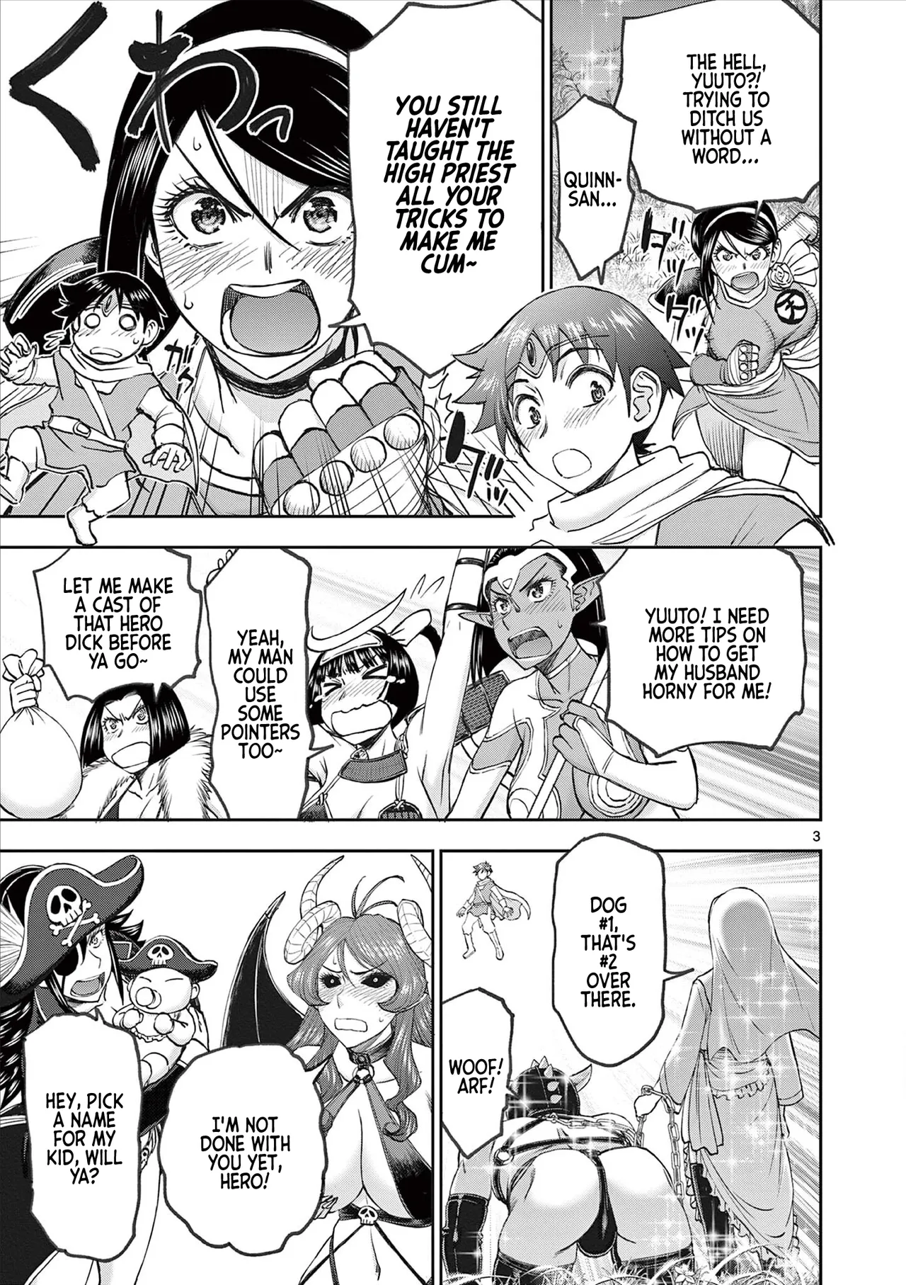 [Ooi Masakazu / Inomaru] Isekai Furin ll ~Michibika Reshi Hitodzuma Tachi to Bukiyo Tensei Yuusha~vol 09 [English] page 136 - full censorship big breasts hentai manga - read online free