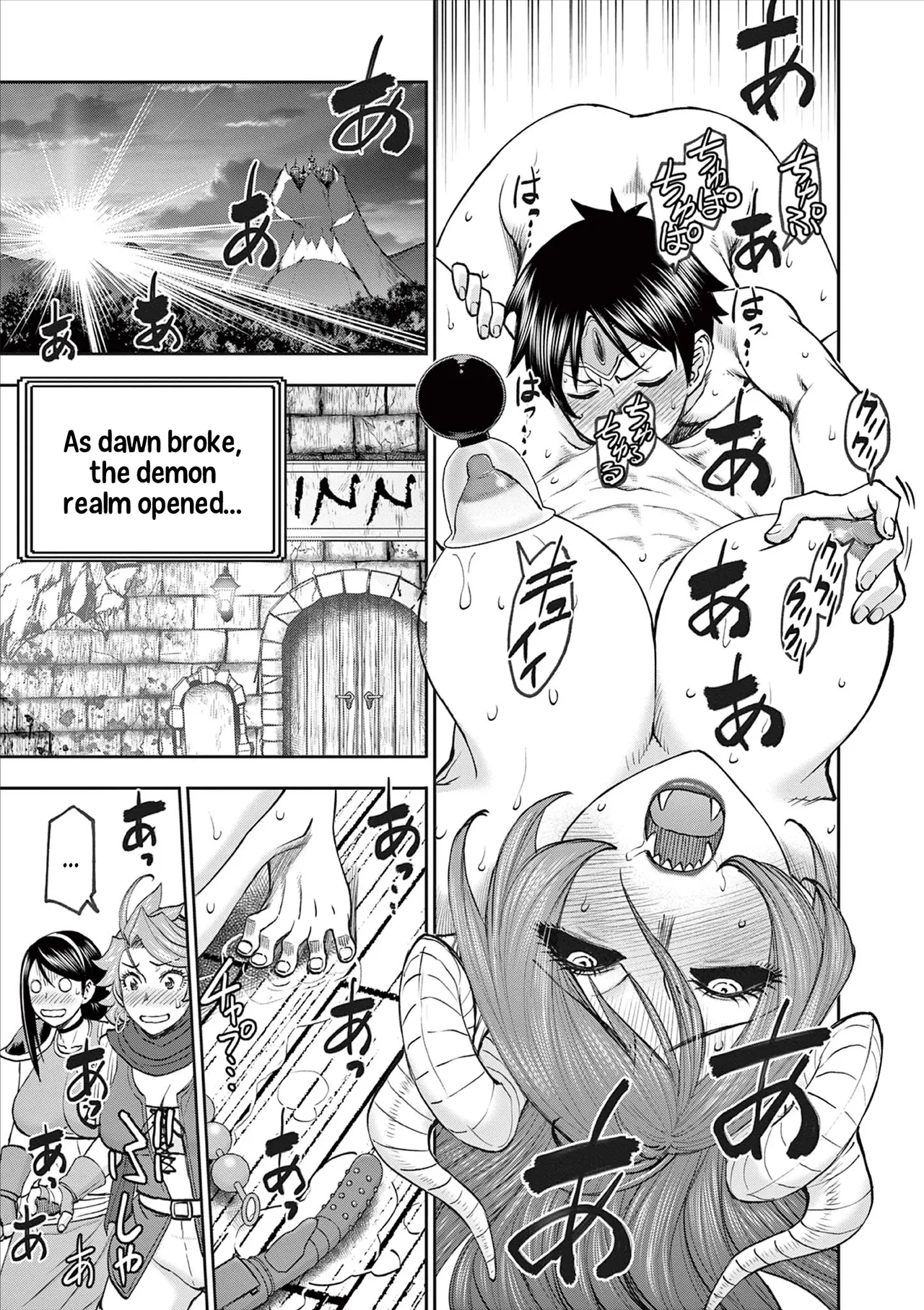 [Ooi Masakazu / Inomaru] Isekai Furin ll ~Michibika Reshi Hitodzuma Tachi to Bukiyo Tensei Yuusha~vol 09 [English] page 16 - full censorship big breasts hentai manga - read online free