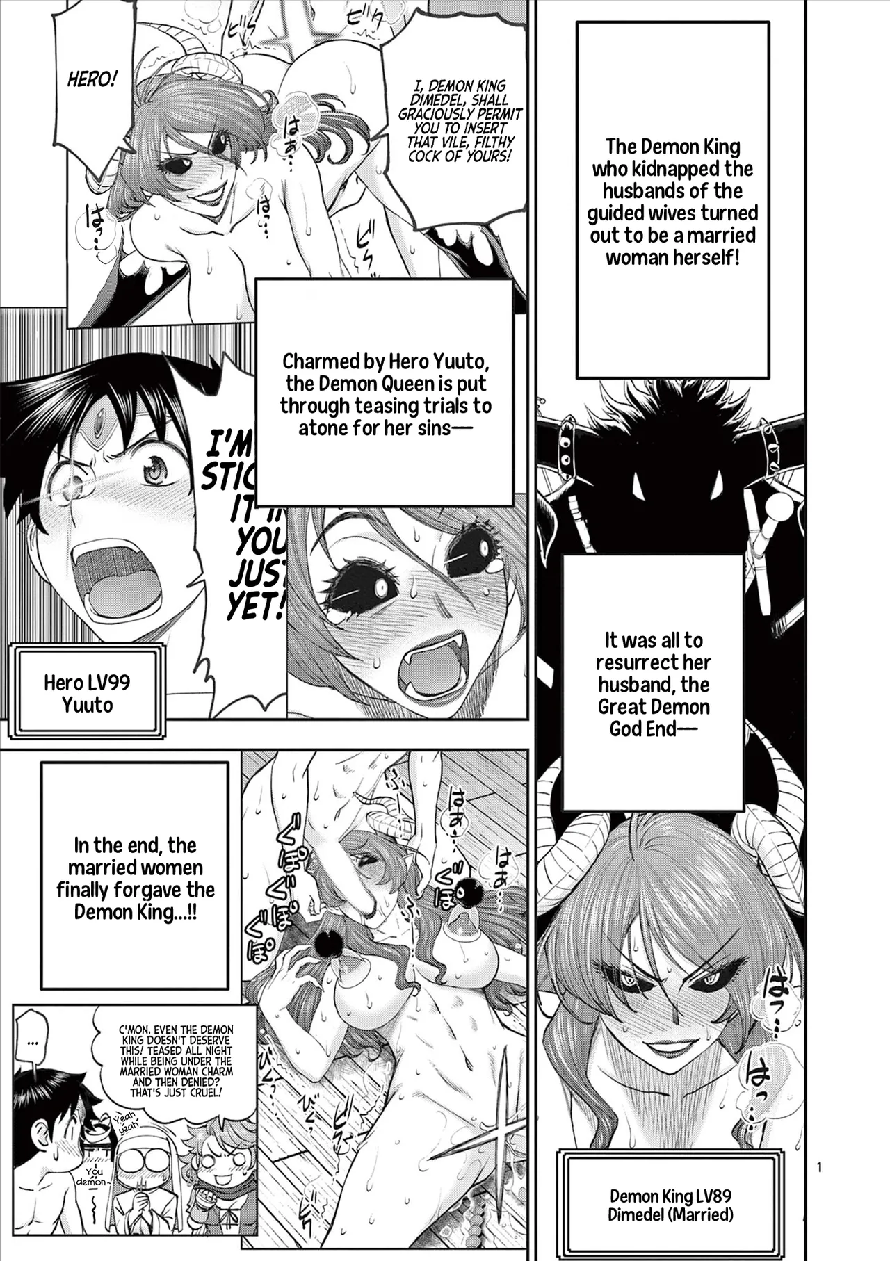 [Ooi Masakazu / Inomaru] Isekai Furin ll ~Michibika Reshi Hitodzuma Tachi to Bukiyo Tensei Yuusha~vol 09 [English] page 21 - full censorship big breasts hentai manga - read online free