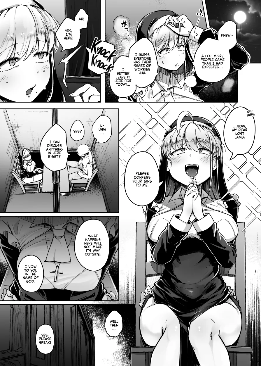 Zange Ana | Confession Hole page 10 original parody - sole female sole male hentai manga - read online free