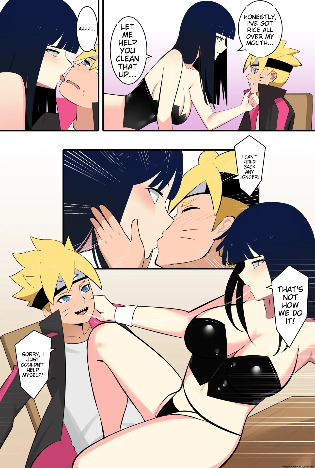 Revenge of the Possession Ninja page 12 featuring boruto uzumaki naruto parody - nakadashi full color hentai manga - read online free