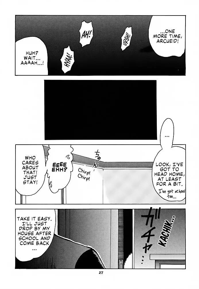 Tsuki Rocket Keikaku ～ Arcueid no Chousen ～ | Moon Rocket Plan: Arcueid's Efforts page 26 featuring arcueid brunestud tsukihime parody - sole male big breasts hentai manga - read online free