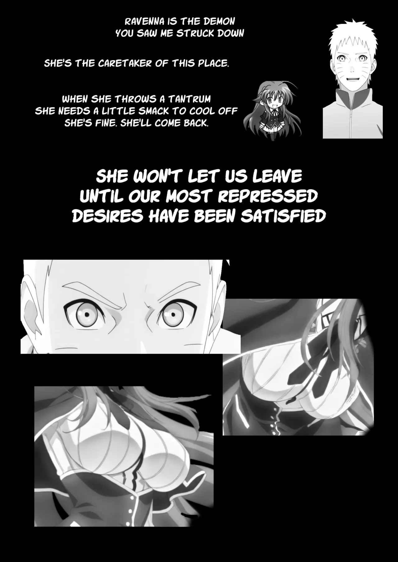 CONVERGED HORNY REALMS: Does this count as a Foursome? page 12 featuring yelan naruto parody - ai generated hentai manga - read online free