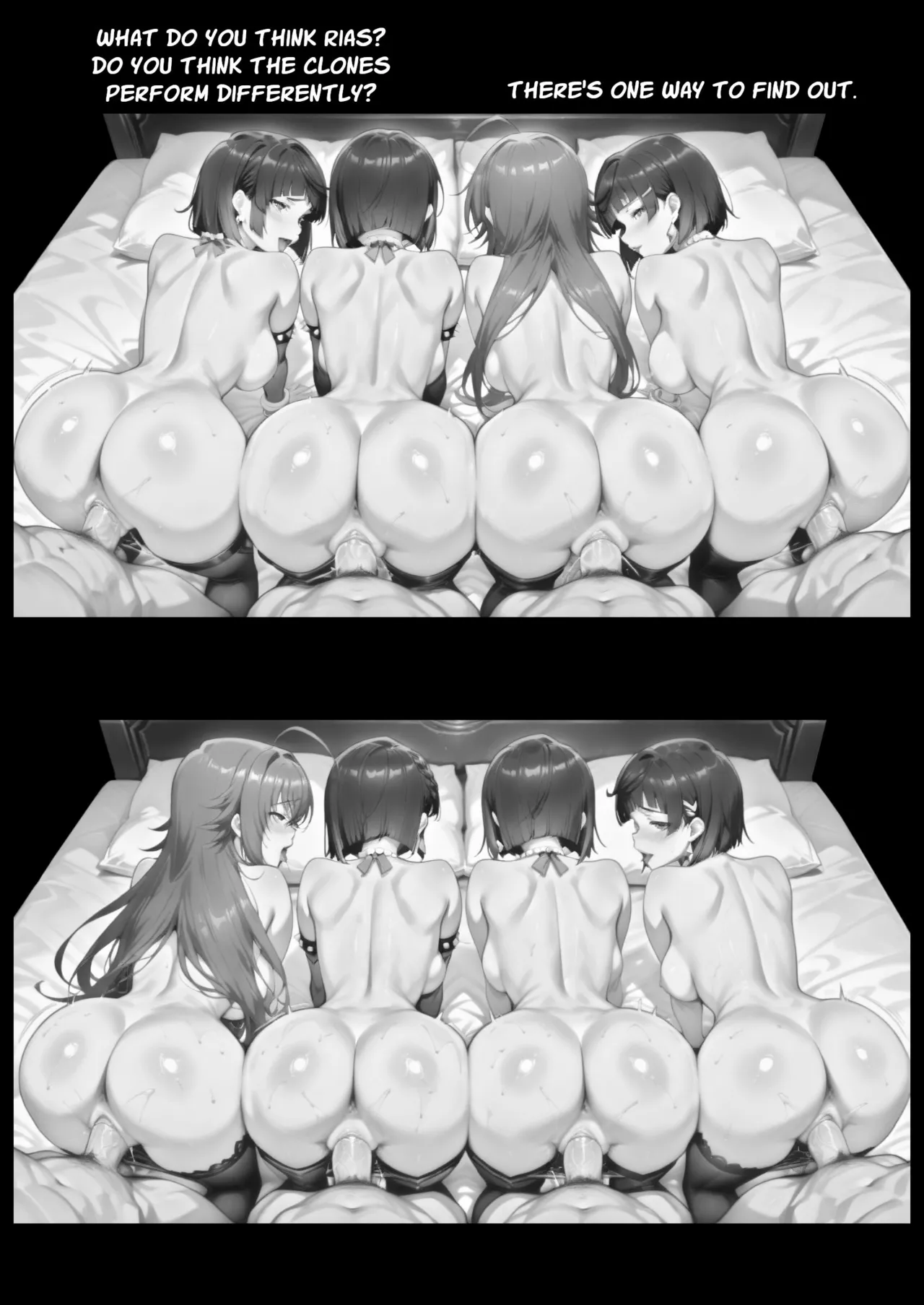 CONVERGED HORNY REALMS: Does this count as a Foursome? page 36 featuring yelan naruto parody - ai generated hentai manga - read online free