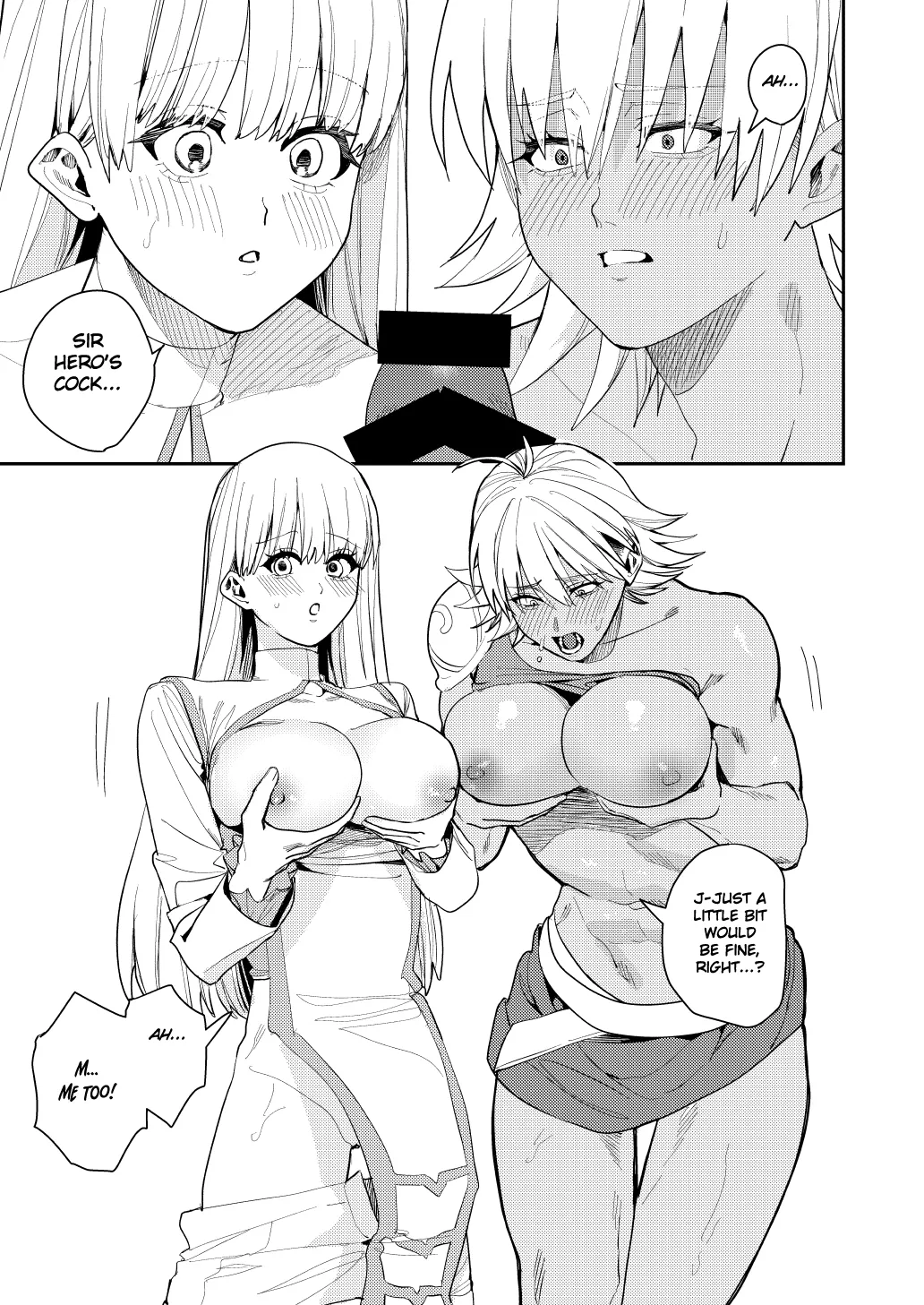 Yuusha Party Ero Shuukyou ni Ochiru | The Hero Party Falls to an Erotic Cult page 14 original parody - big breasts nun hentai manga - read online free