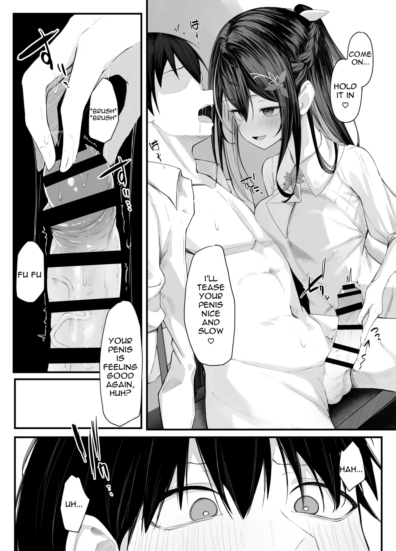 Azukichi teko manga page 9 featuring azki hololive parody - handjob femdom hentai manga - read online free