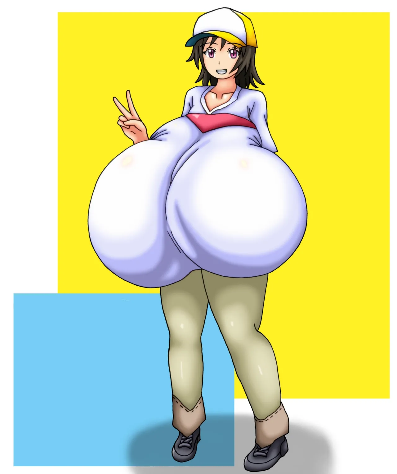 俺のことが大好きな超乳幼馴染| 我的那个最喜欢我的超乳青梅竹马 page 283 original parody - big breasts huge breasts hentai manga - read online free