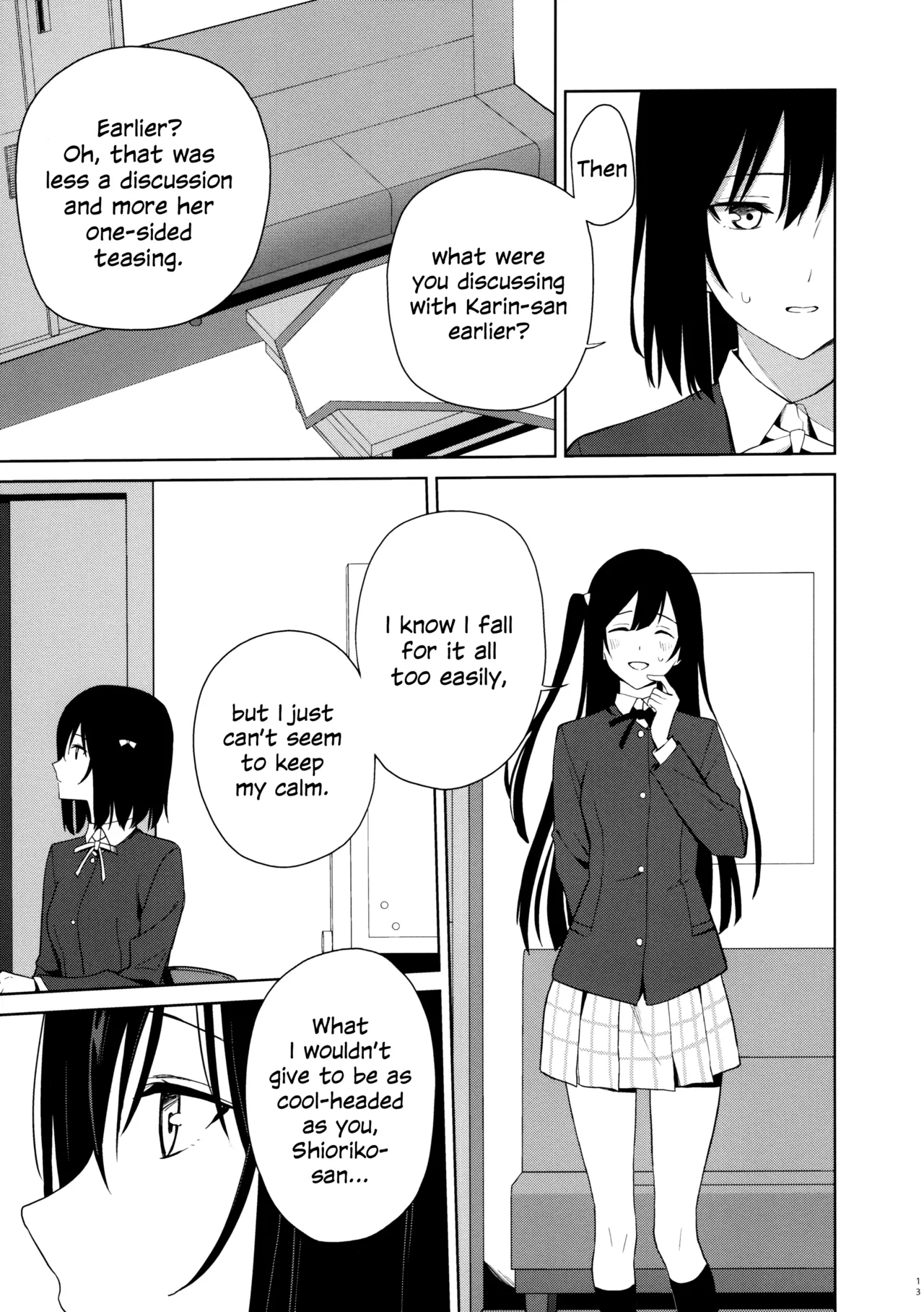 Amaete Iitte Iimashita yo ne? | I Said It's Fine to Be Spoiled, Didn't I? page 12 featuring setsuna yuki love live nijigasaki high school idol club parody - futanari schoolgirl uniform hentai manga - read online free