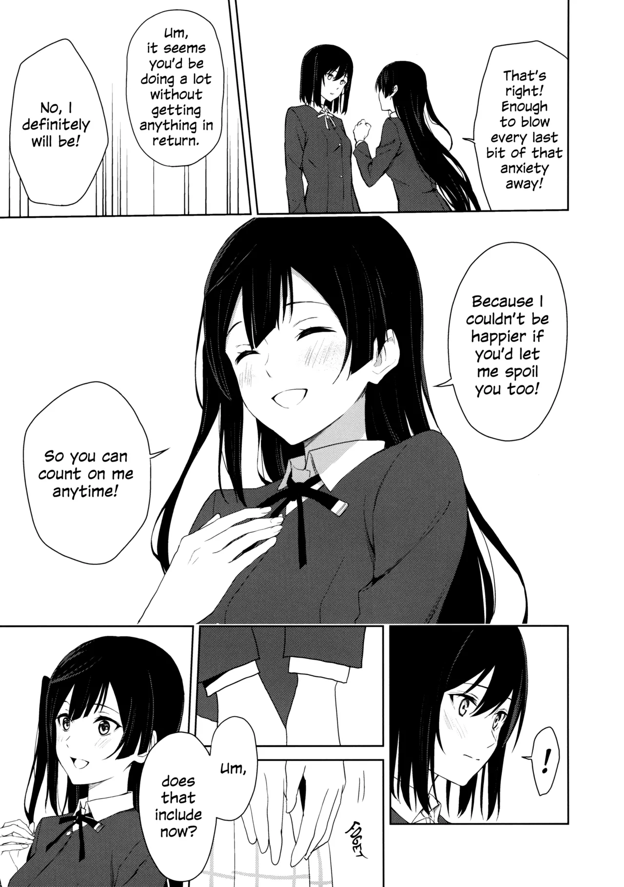 Amaete Iitte Iimashita yo ne? | I Said It's Fine to Be Spoiled, Didn't I? page 18 featuring setsuna yuki love live nijigasaki high school idol club parody - futanari schoolgirl uniform hentai manga - read online free