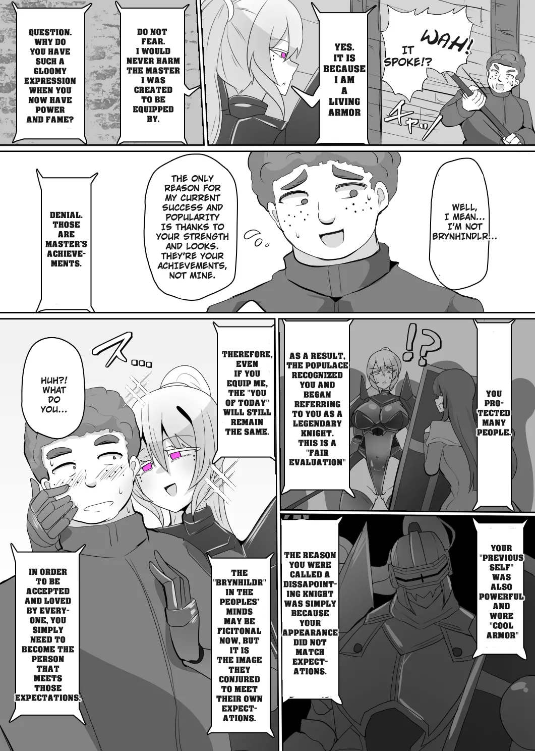 The House of Evil Class Change 6 Phantom Knight page 11 original parody - thigh high boots yuri hentai manga - read online free