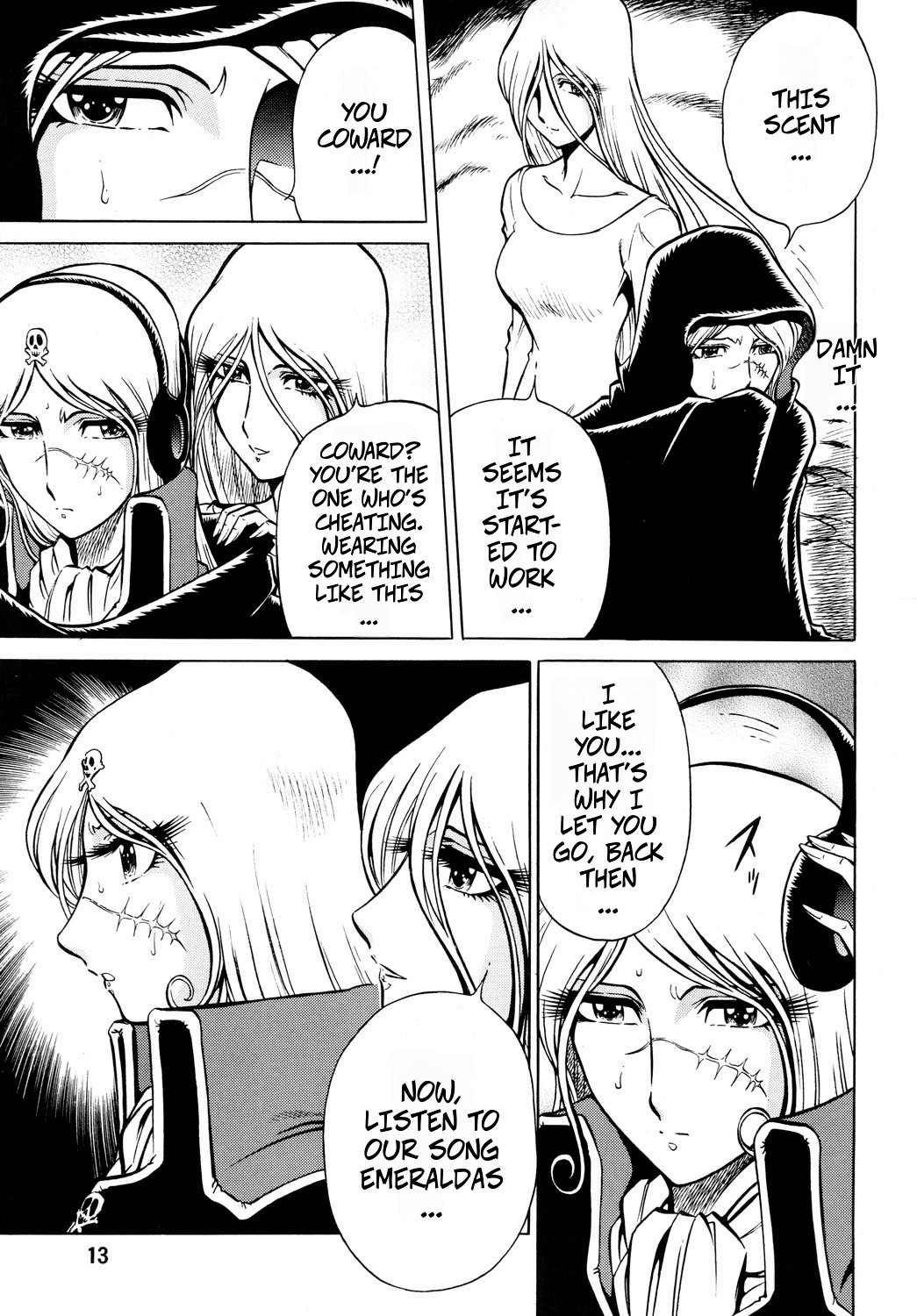 Night Head+2 page 12 featuring siren queen emeraldas parody - hairy big breasts hentai manga - read online free