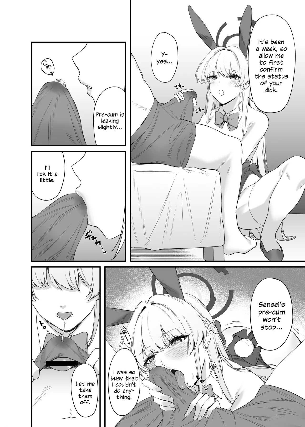 Asuma Toki no Secret Service page 13 featuring sensei blue archive parody - maid emotionless sex hentai manga - read online free