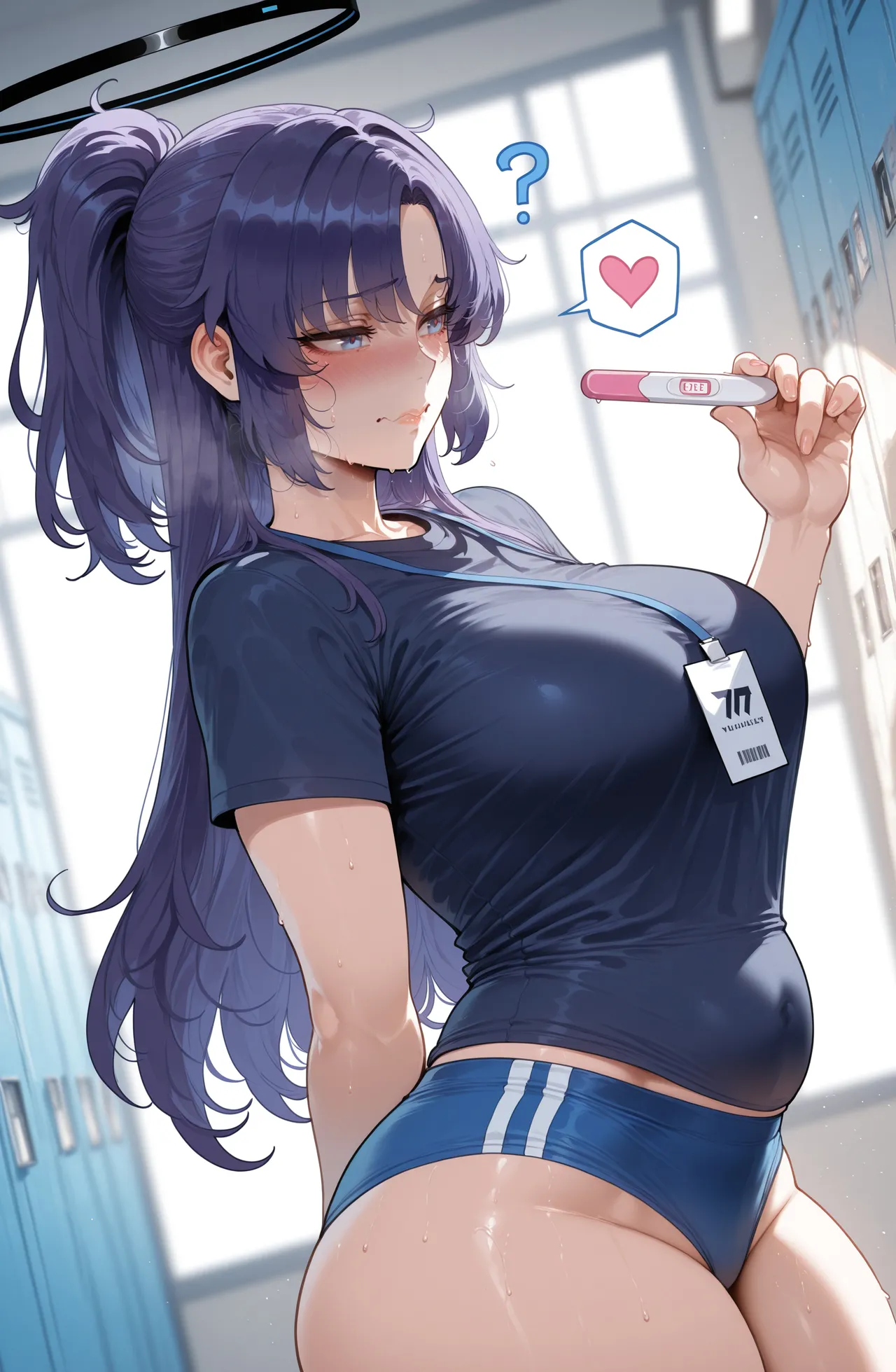 [Miyu Ai] Hayase Yuuka (Track): After Practice [Ai Generated] - Page 178
