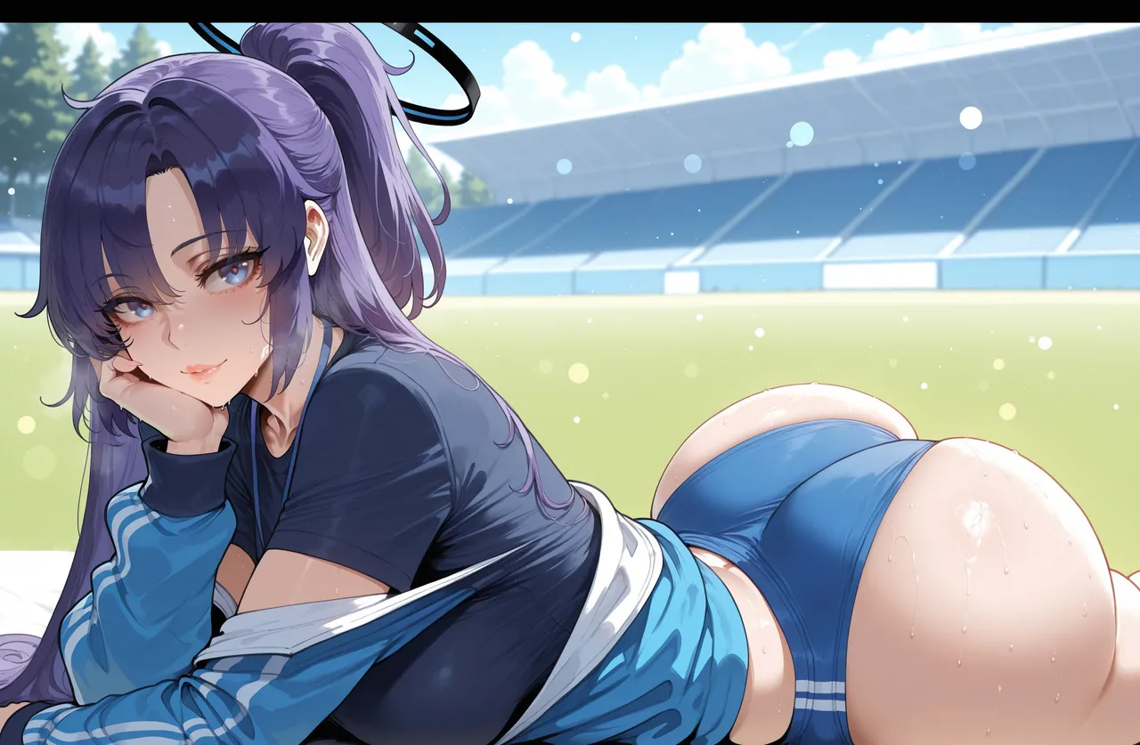 [Miyu Ai] Hayase Yuuka (Track): After Practice [Ai Generated] page 39 featuring yuuka hayase blue archive parody - kissing big breasts hentai manga - read online free