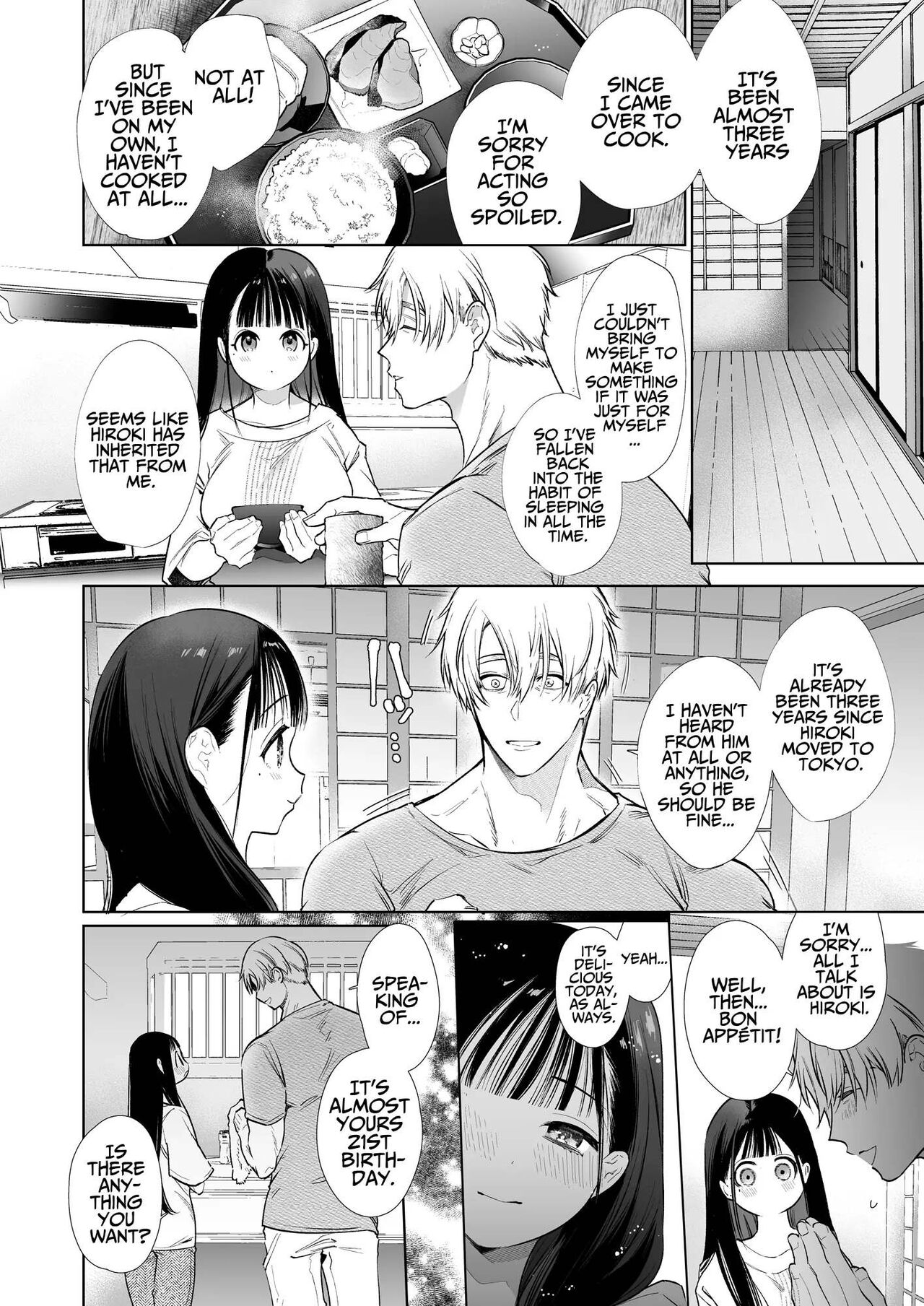 [Yatomomin (Yamamoto Tomomitsu)] Nao-chan NTR ~Suki ni Natta Hito wa, Osananajimi no Otou-san Deshita.~ | Nao-chan NTR - The Person I Fell in Love with was my Childhood friend's Father.~ [English] page 29 original parody - sole female sole male hentai manga - read online free