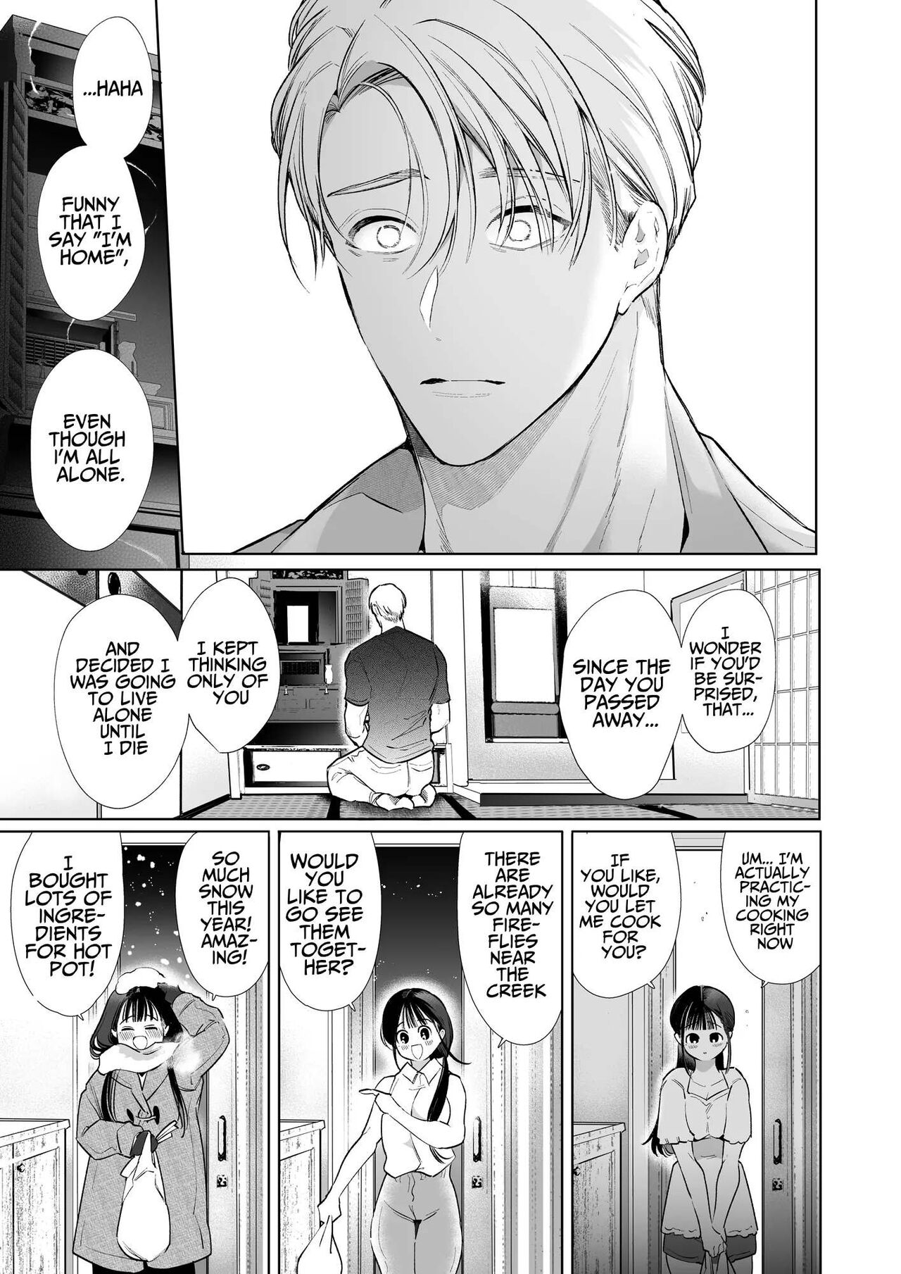 [Yatomomin (Yamamoto Tomomitsu)] Nao-chan NTR ~Suki ni Natta Hito wa, Osananajimi no Otou-san Deshita.~ | Nao-chan NTR - The Person I Fell in Love with was my Childhood friend's Father.~ [English] page 34 original parody - kissing cunnilingus hentai manga - read online free