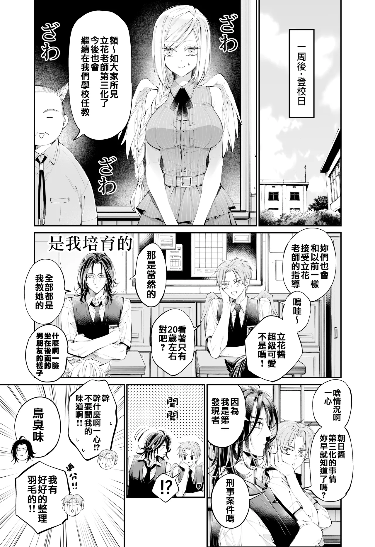 Tertiary Trans Strange | 第三轉化狂想曲 page 36 original parody - wings gender bender hentai manga - read online free
