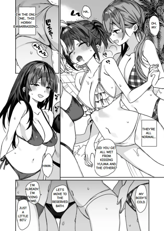 Nyotaika Shita Ore no Tadareta Gakusei Seikatsu IF page 13 original parody - swimsuit bikini hentai manga - read online free