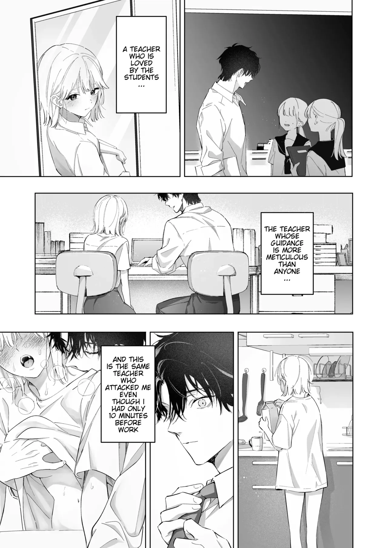 My Thousand Days With Mentor Tsuji page 41 original parody - kissing cunnilingus hentai manga - read online free