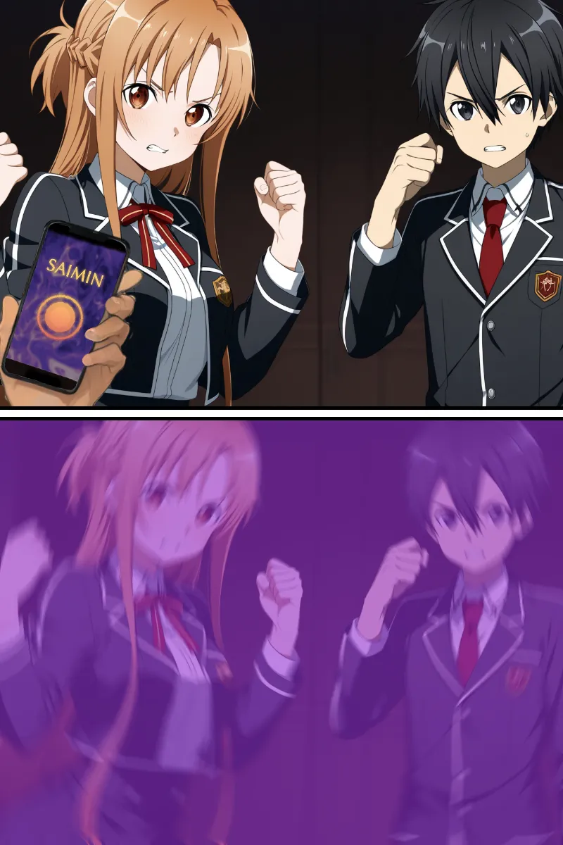 SA● ヒロイン蹂躙 催●支配 〜 ア◯ナ＆ス◯ハ 〜【セリフ無】 page 16 featuring asuna yuuki sword art online parody - netorare ffm threesome hentai manga - read online free