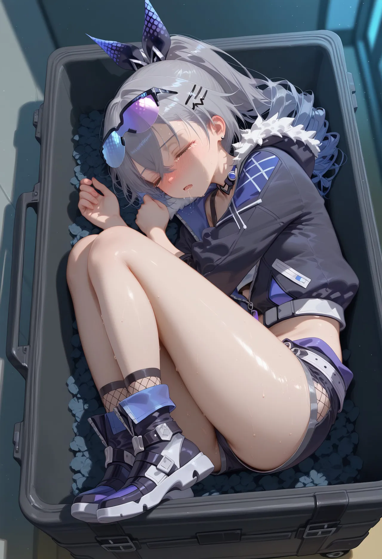 [MISAAKI] 2025-04-27 银狼 [AI Generated] page 19 featuring silver wolf honkai star rail parody - ai generated hentai manga - read online free